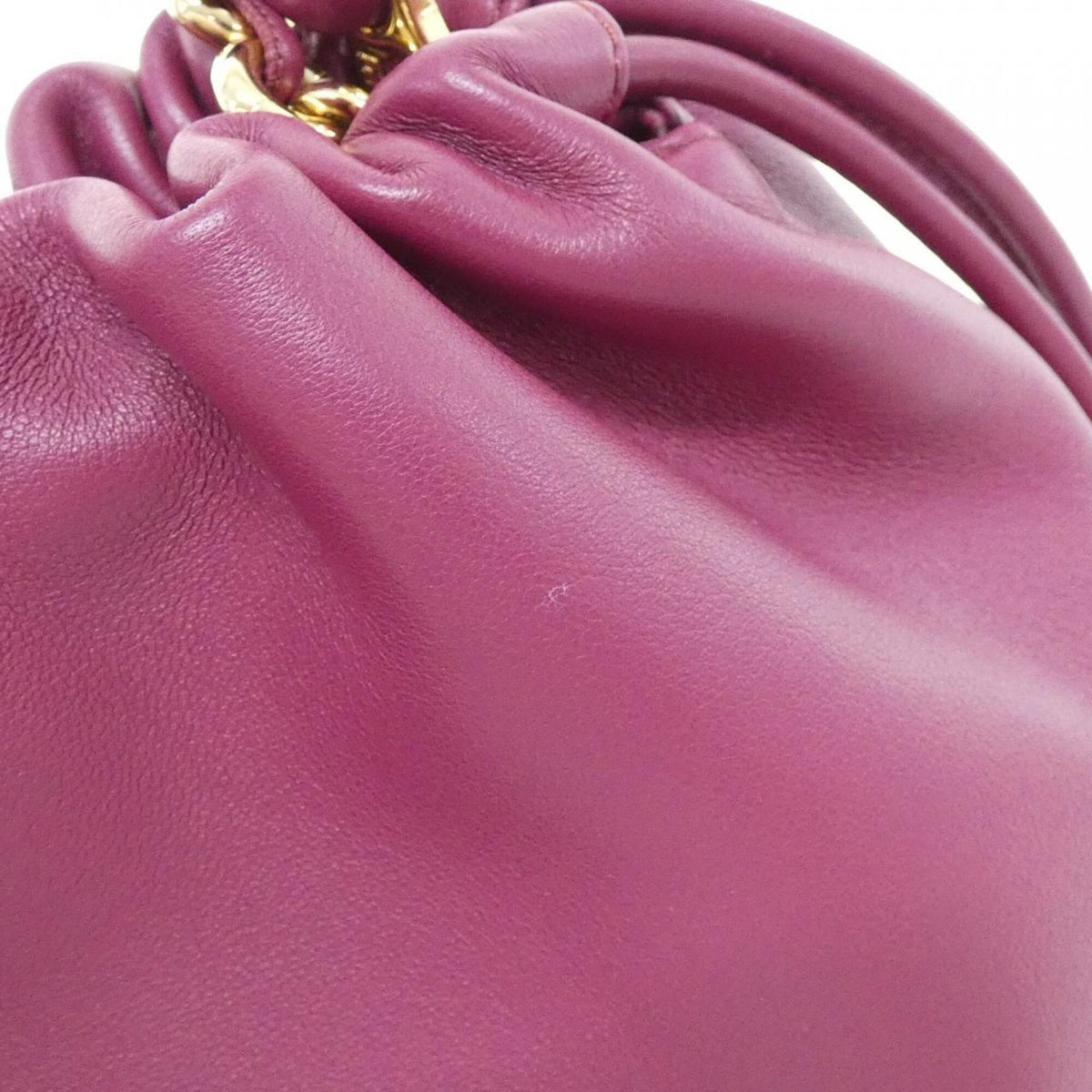 Loewe Purple Leather Handbag (Pre-Owned)