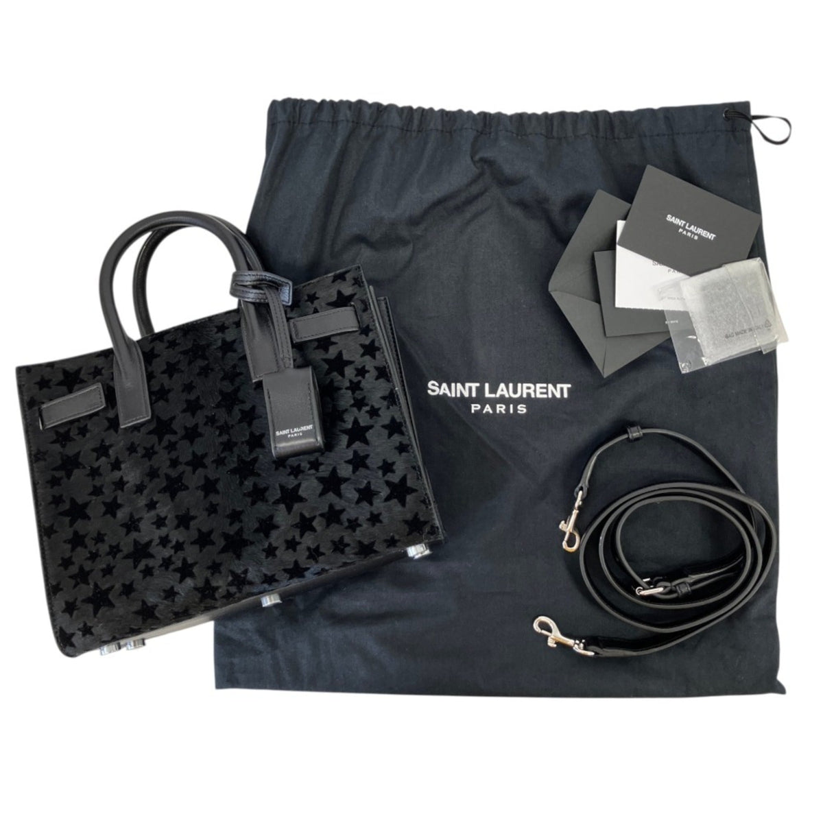 Yves Saint Laurent Black Shoulder Bag (Pre-Owned)