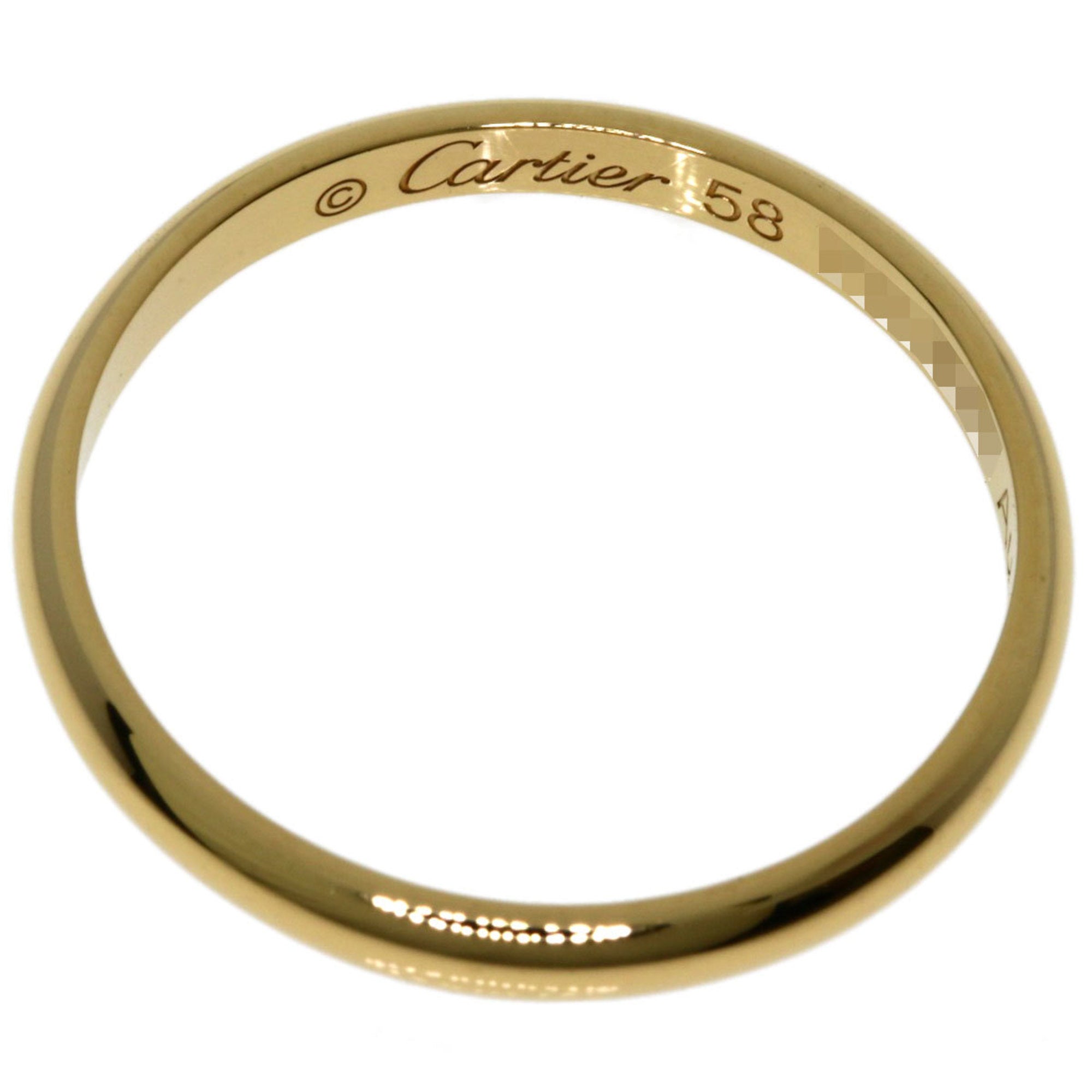 Cartier Yellow Gold (18K) Band Ring (Pre-Owned)
