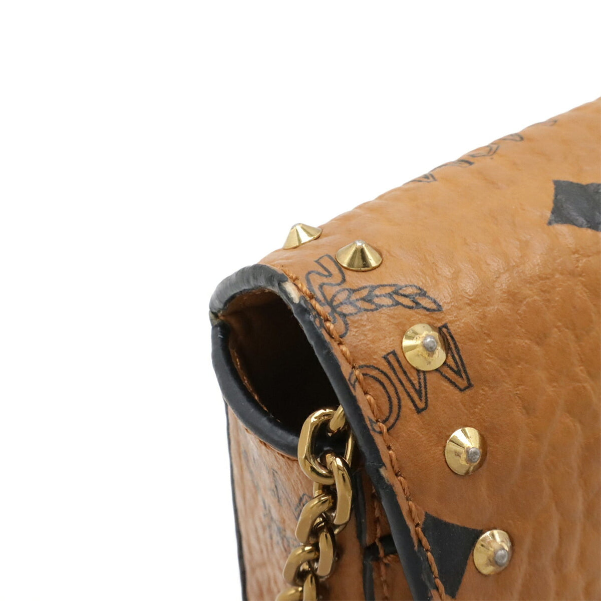 Mcm Brown Pvc Pochette Shoulder Bag (Pre-Owned)