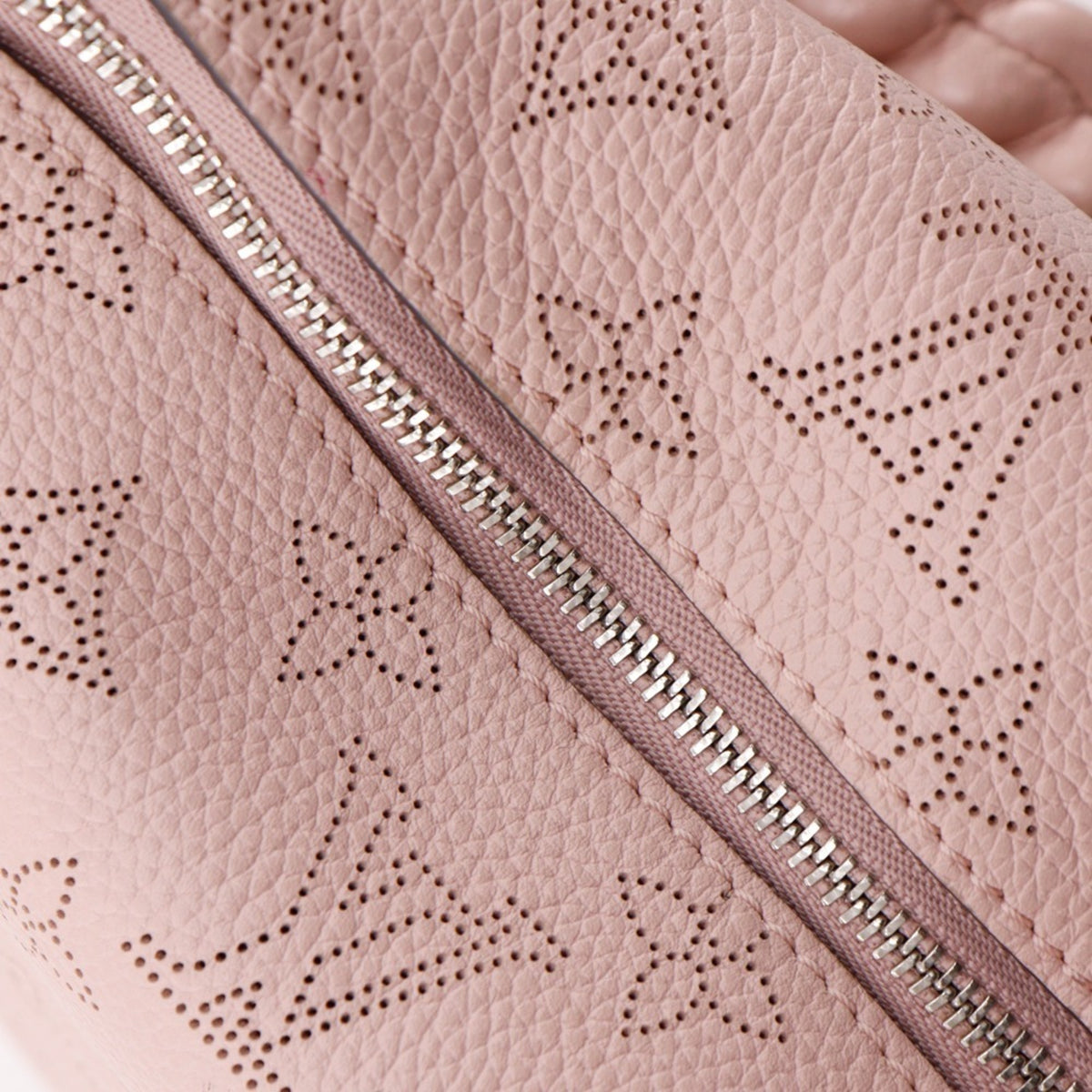 Louis Vuitton Magnolia Pink Mahina Leather Monogram Shoulder Bag (Pre-Owned)