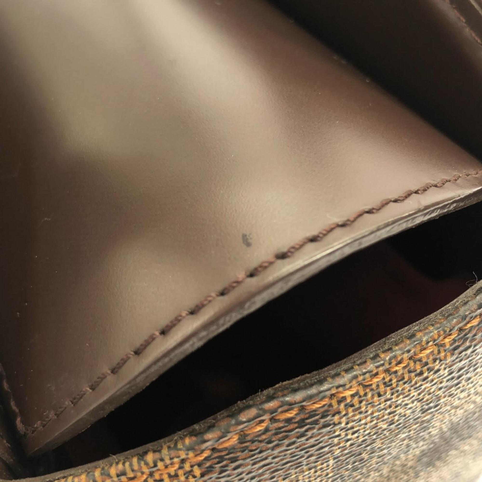 Louis Vuitton Brown Coated Canvas Handbag (Pre-Owned)