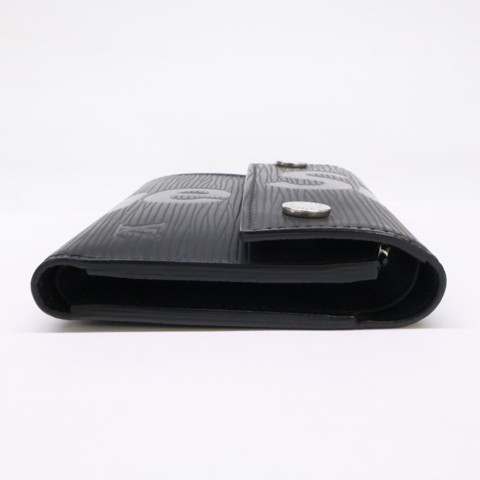Louis Vuitton Black Epi Leather Chain/Shoulder Wallet (Pre-Owned)