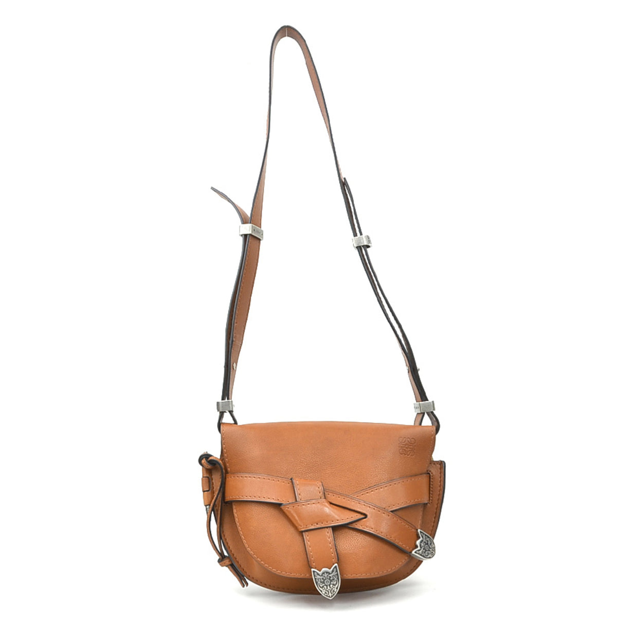 Loewe Brown Leather Shoulder Bag (Pre-Owned)