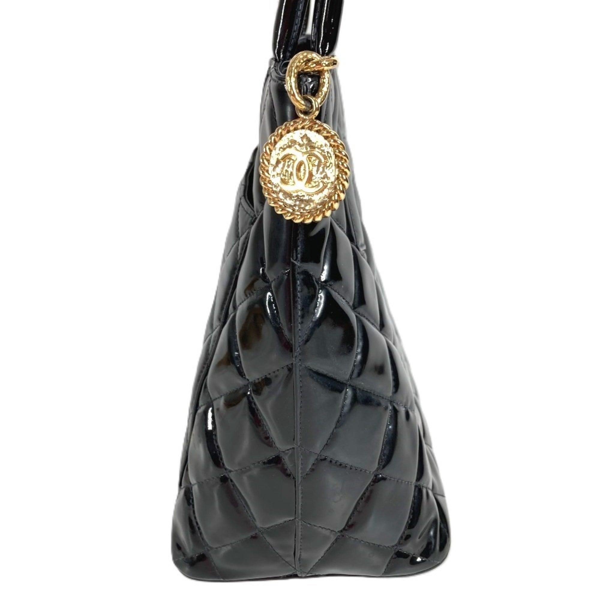 Chanel Black Shoulder Bag Tote Bag (Pre-Owned)