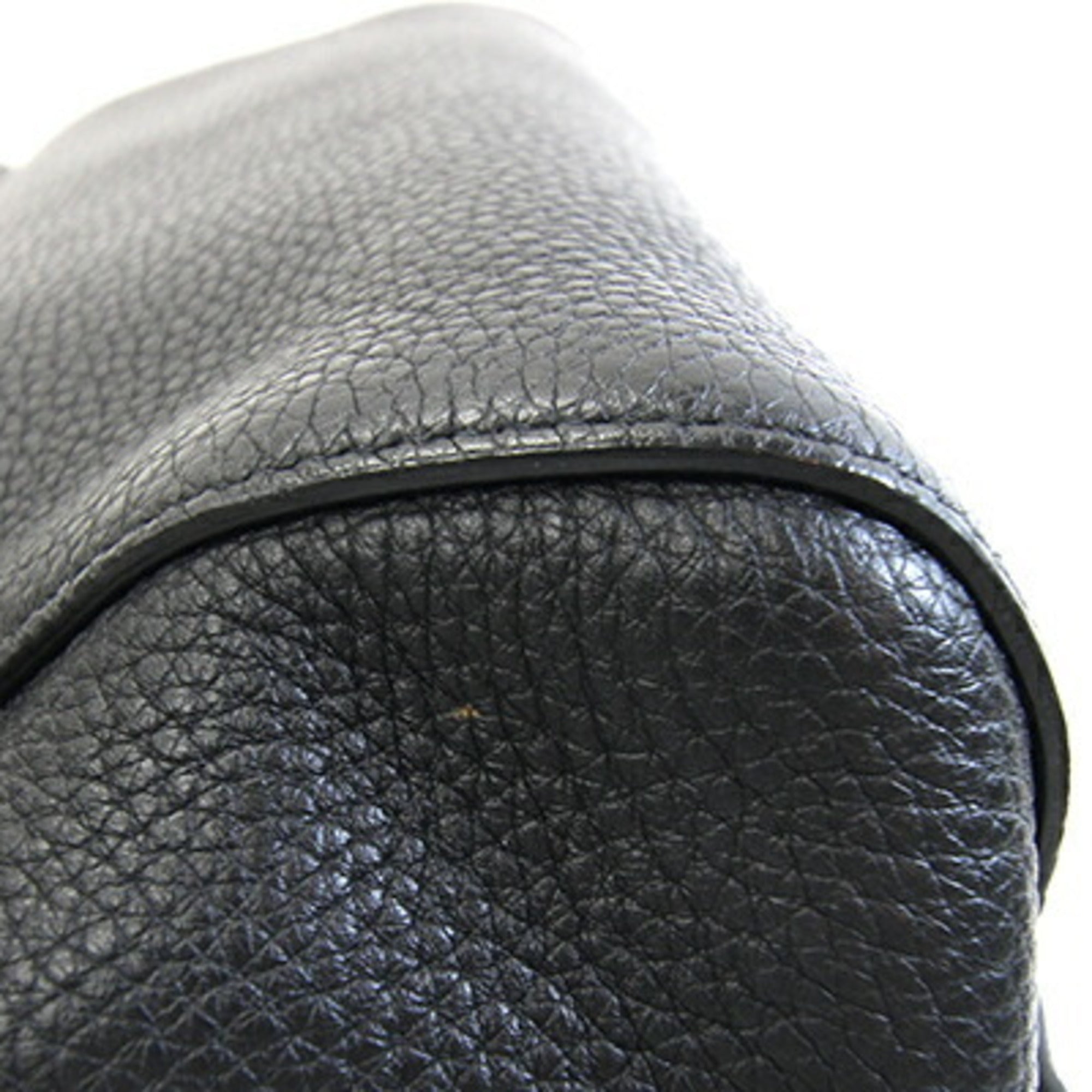 Prada Black Leather Handbag (Pre-Owned)