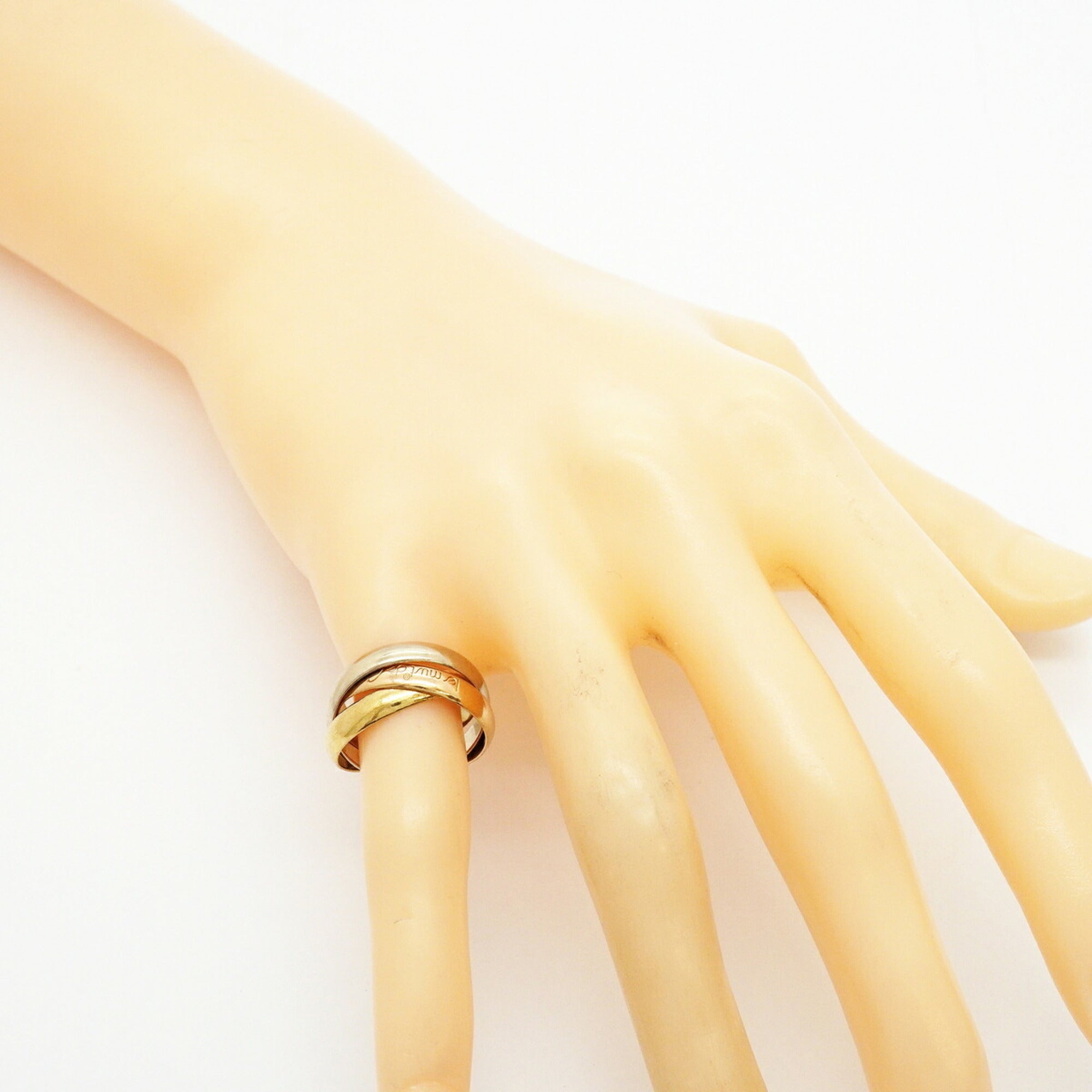 Cartier Yellow Gold (18K) Pink Gold (18K) White Gold (18K) Band Ring (Pre-Owned)