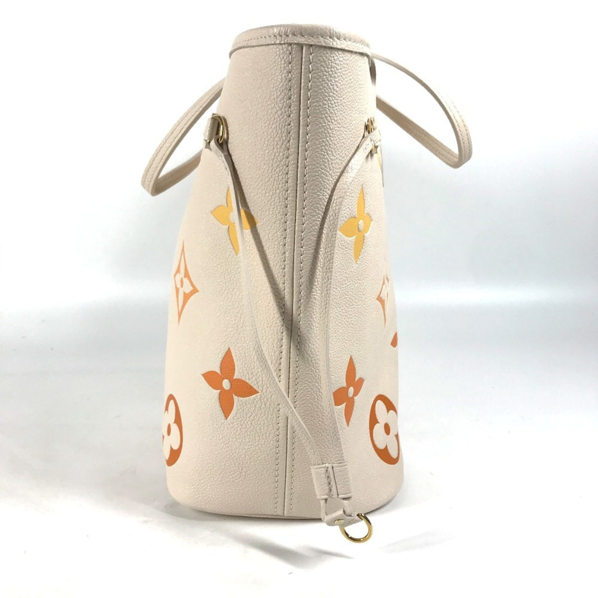 Louis Vuitton Beige Monogram Empreinte Pouch Shoulder Bag Tote Bag (Pre-Owned)