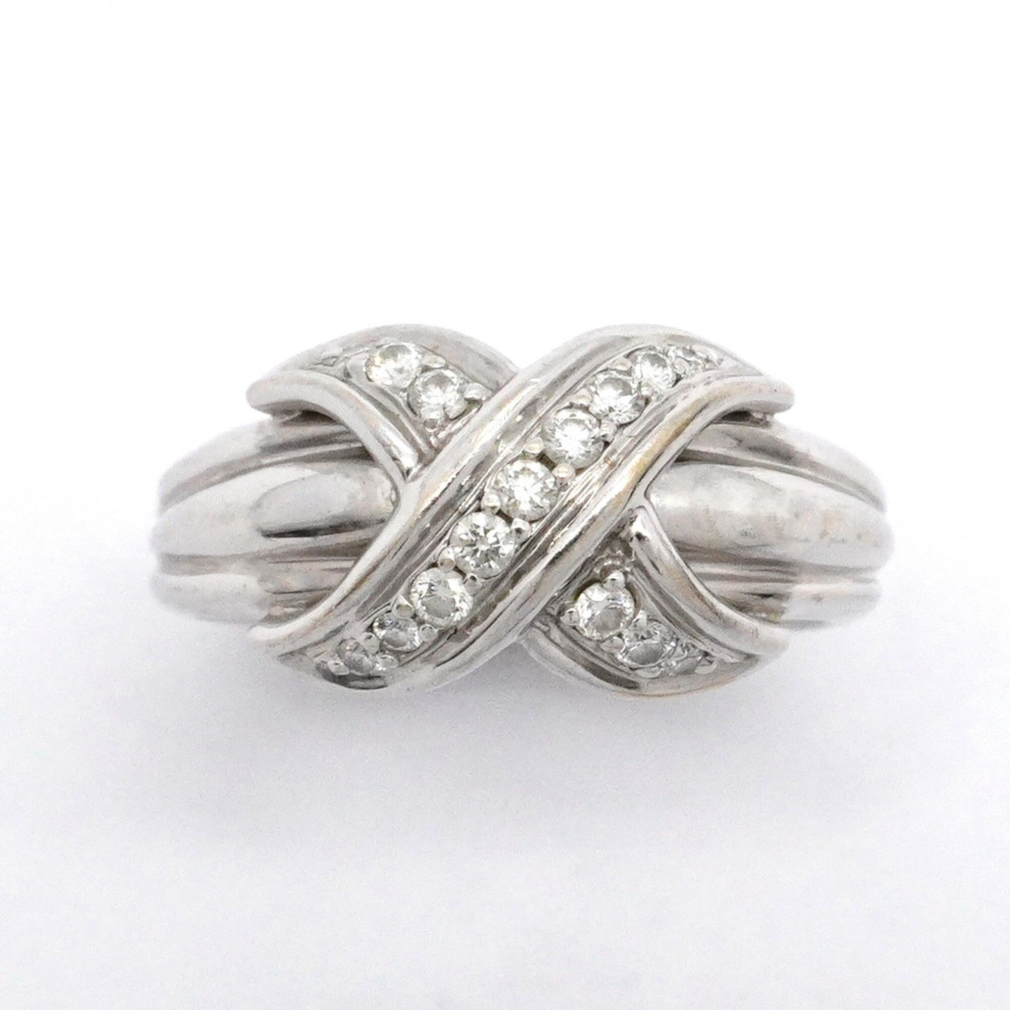 Tiffany White Gold (18K) Band Ring (Pre-Owned)