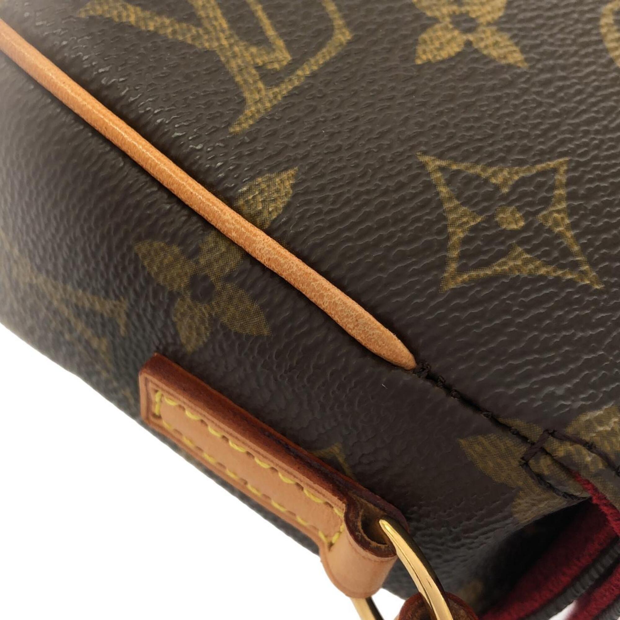 Louis Vuitton Monogram Marron Coated Canvas Handbag (Pre-Owned)