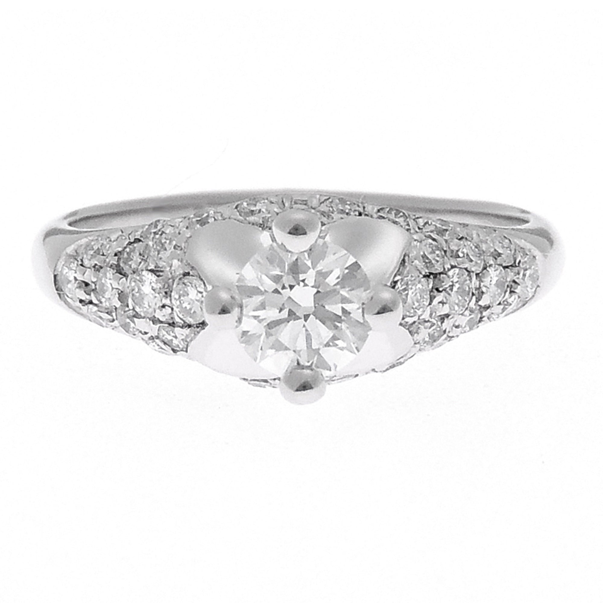 Bvlgari Platinum 950 Band Ring (Pre-Owned)