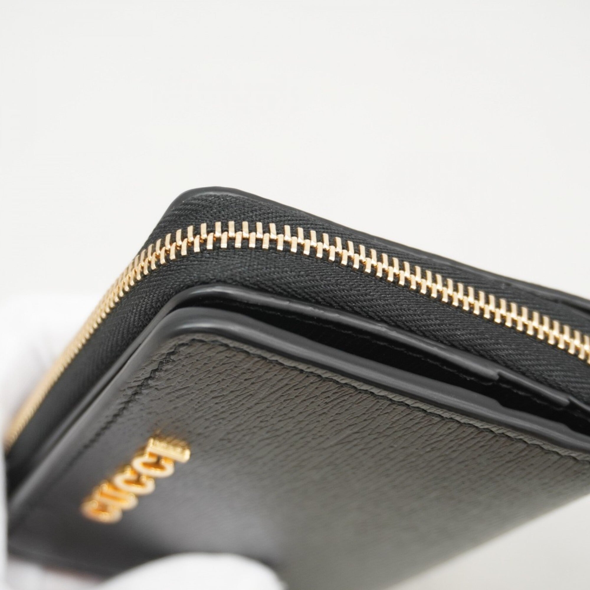 Gucci Black Leather Wallet (Bi-Fold) (Pre-Owned)