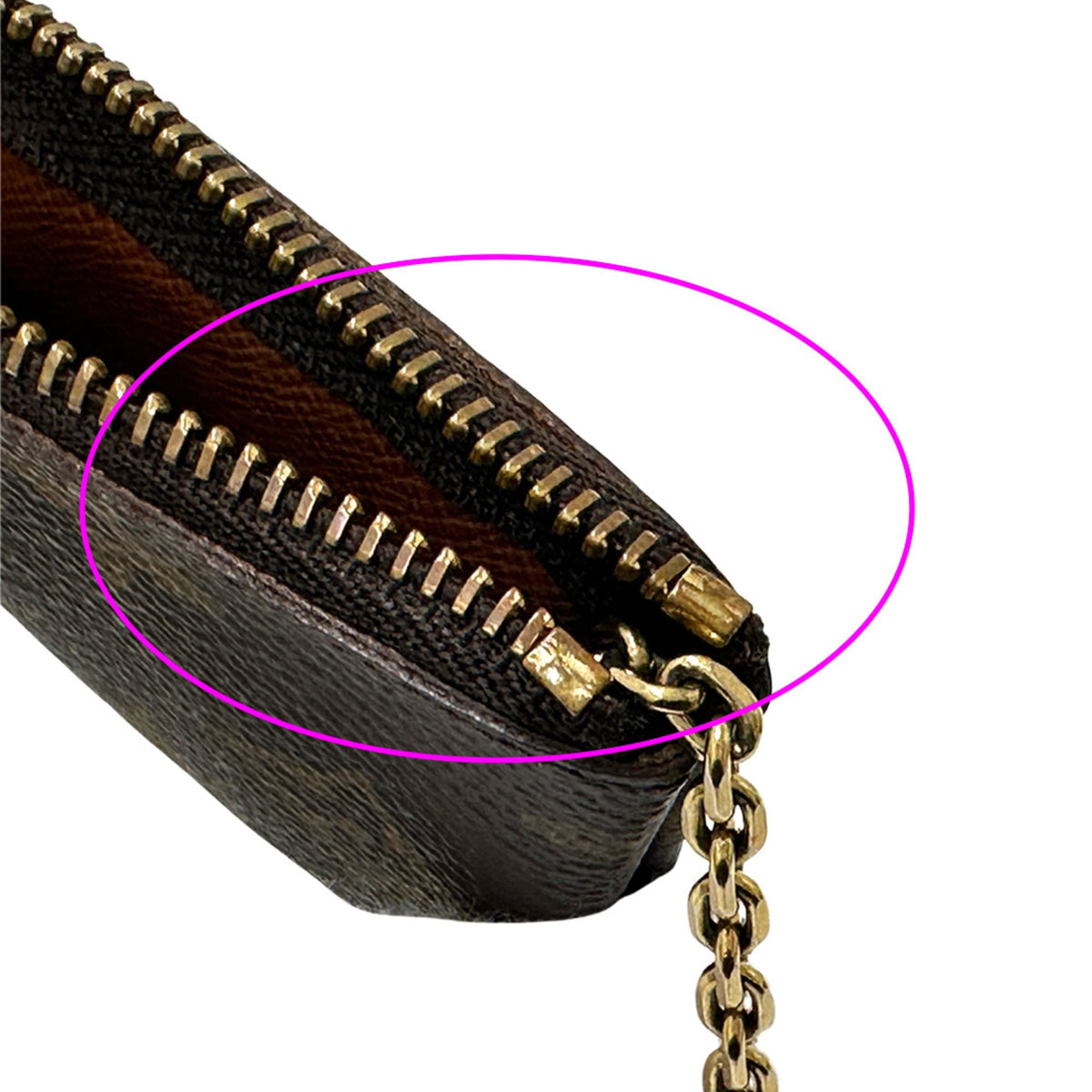 Louis Vuitton Brown Monogram Canvas Coin Purse/Coin Case (Pre-Owned)