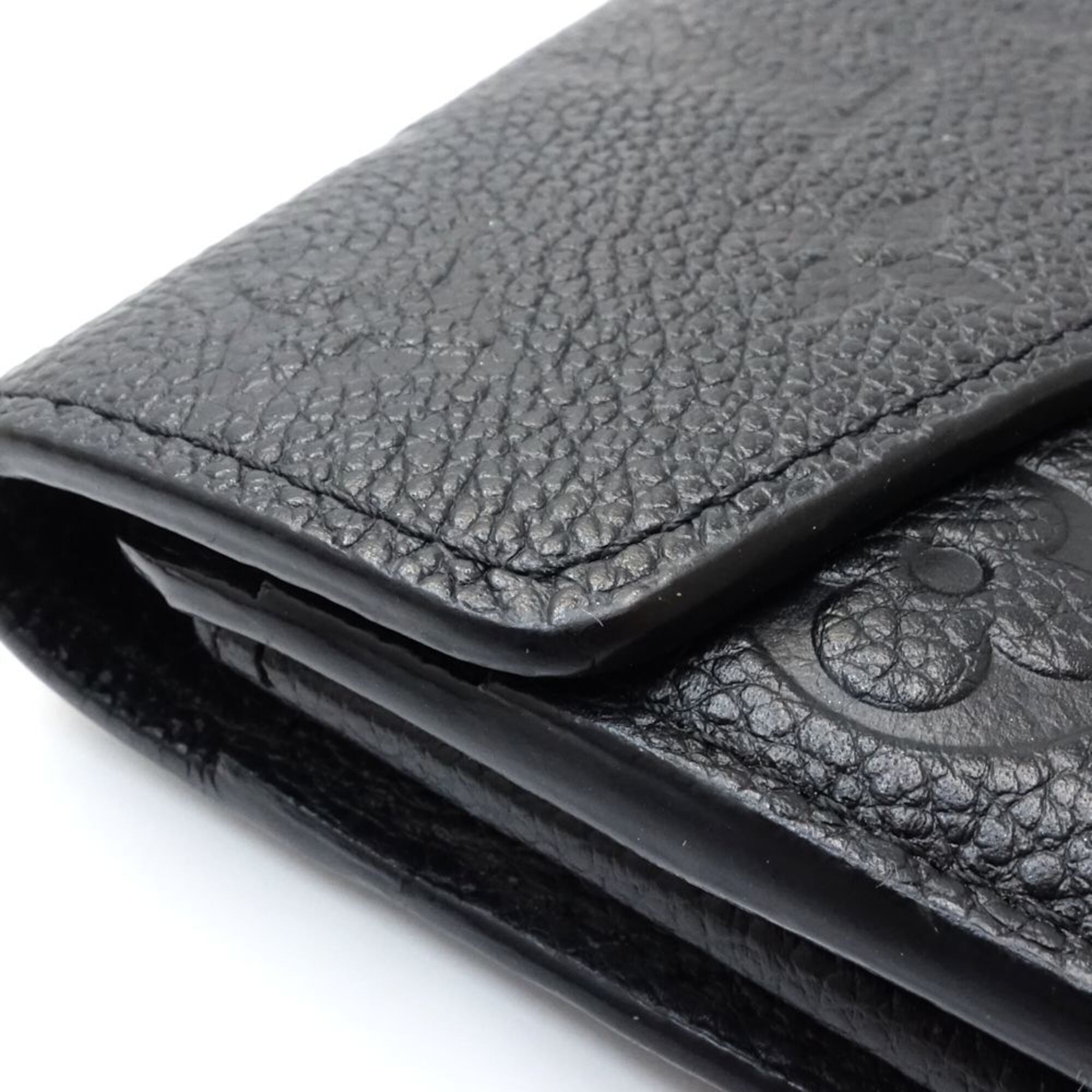Louis Vuitton Noir Monogram Empreinte Wallet (Bi-Fold) (Pre-Owned)