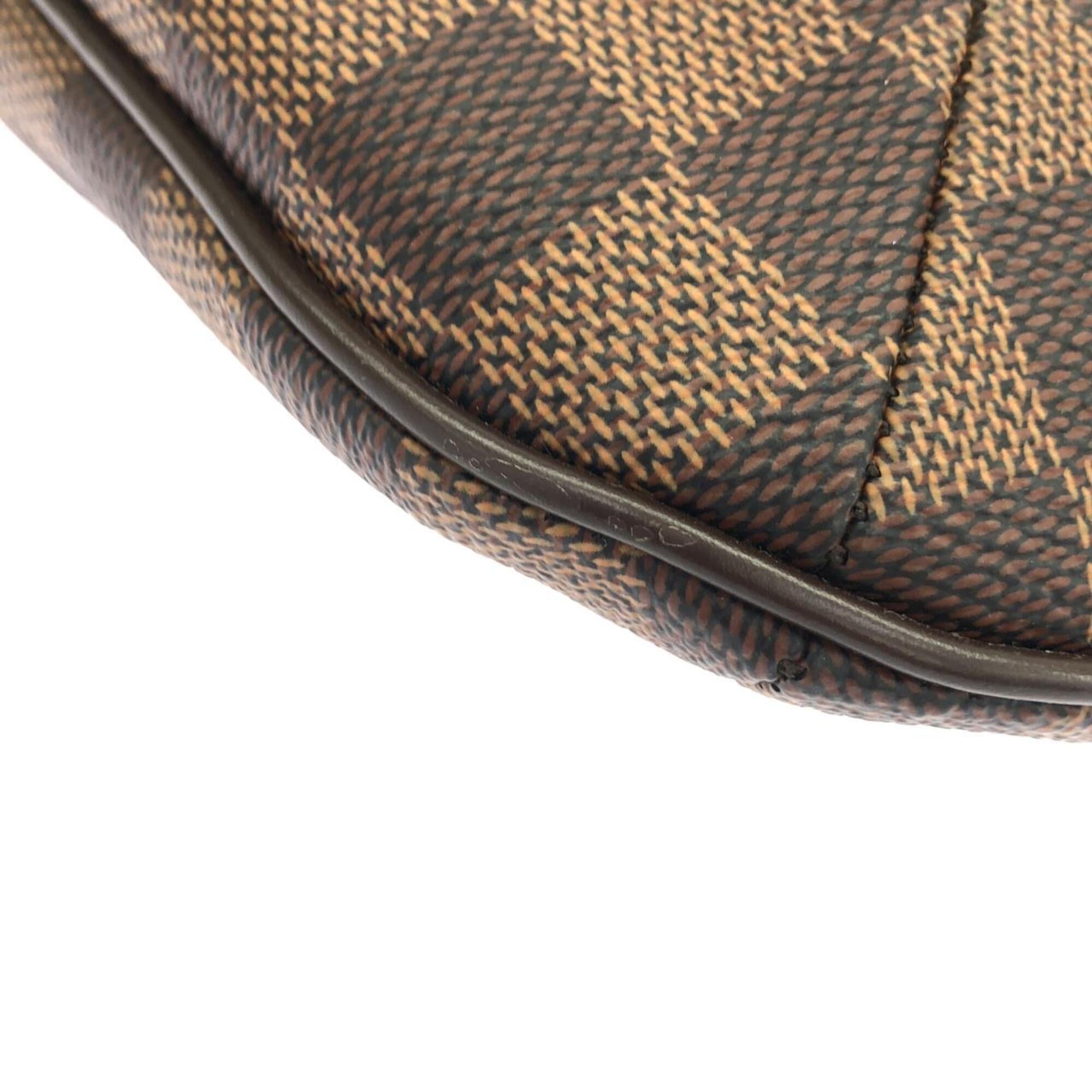 Louis Vuitton Brown Coated Canvas Shoulder Bag (Pre-Owned)