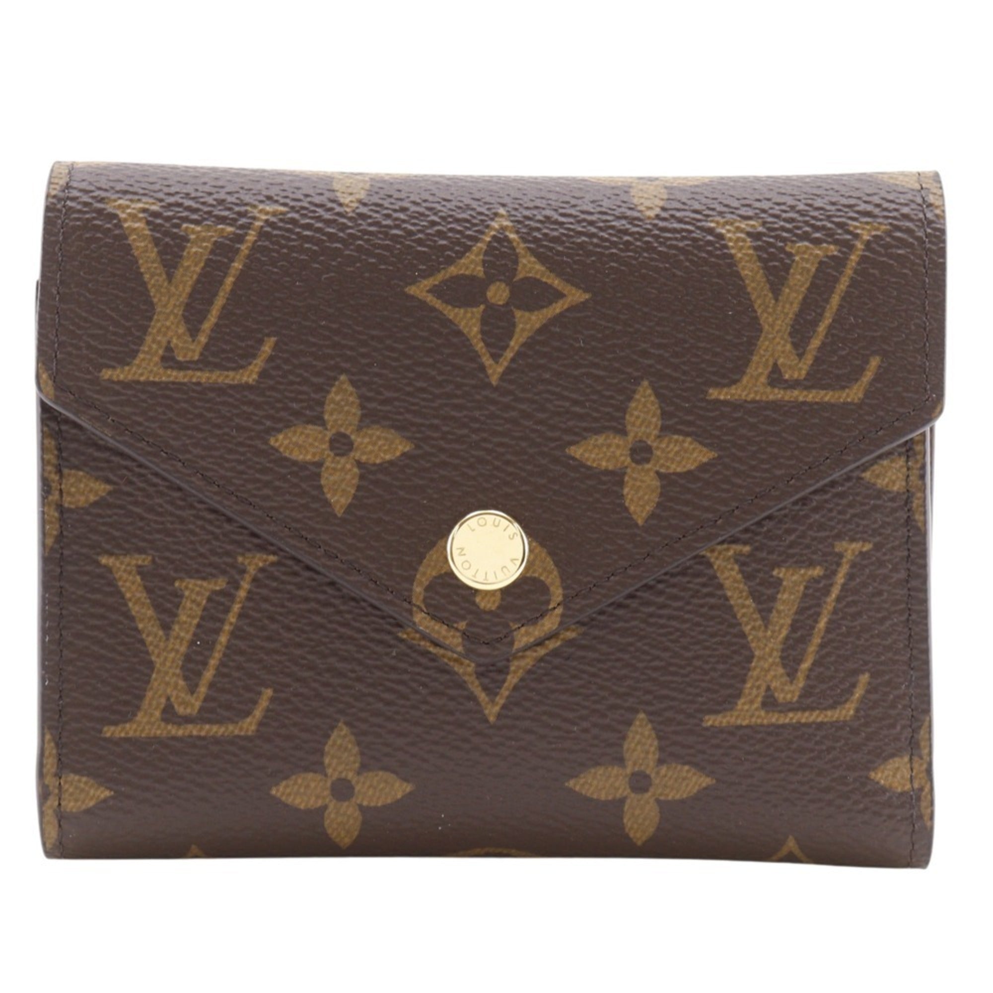 Louis Vuitton Monogram Brown Monogram Monogram Wallet (Tri-Fold) (Pre-Owned)
