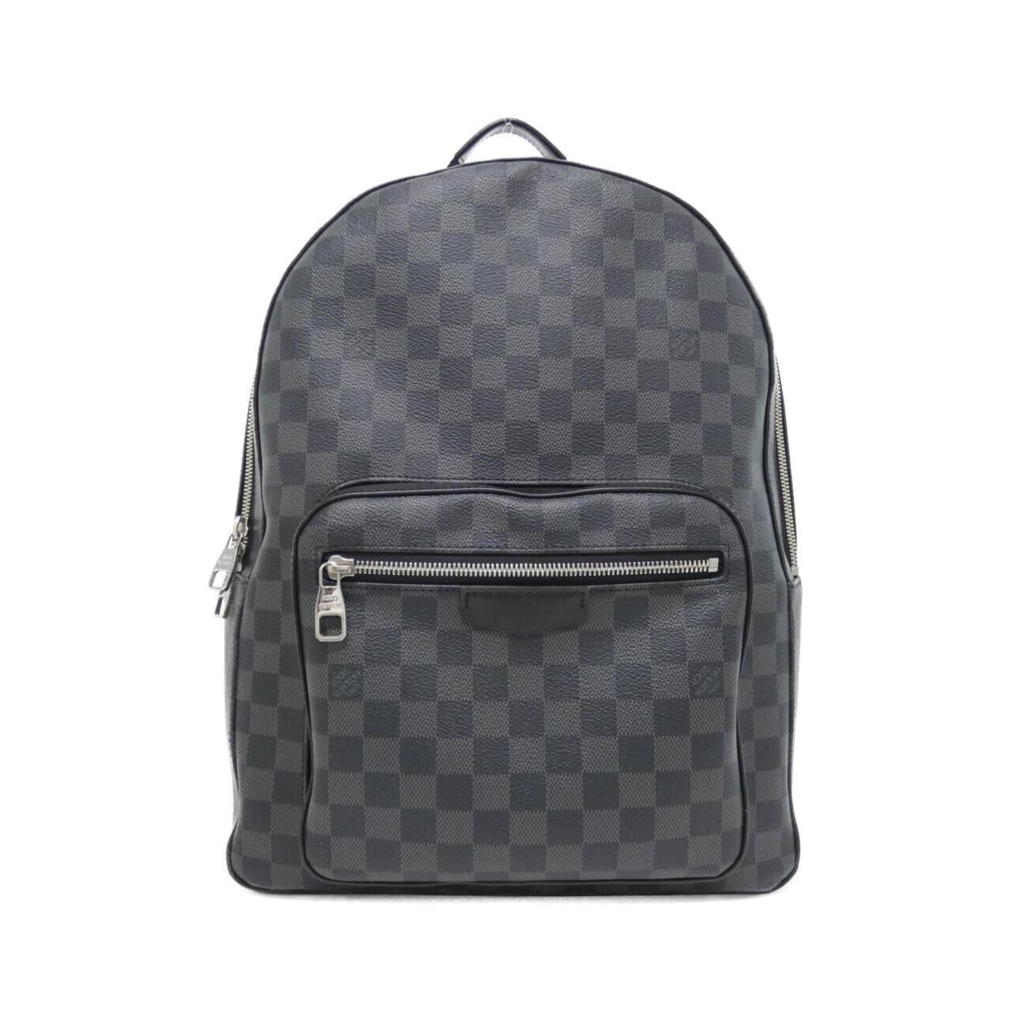Louis Vuitton Damier Graphite Graphite Coated Canvas Backpack (Pre-Owned)