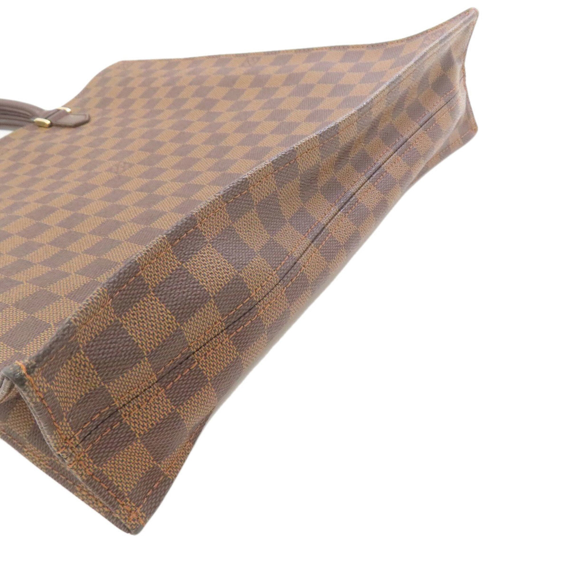 Louis Vuitton Damier Canvas Ebene Damier Canvas Tote Bag (Pre-Owned)