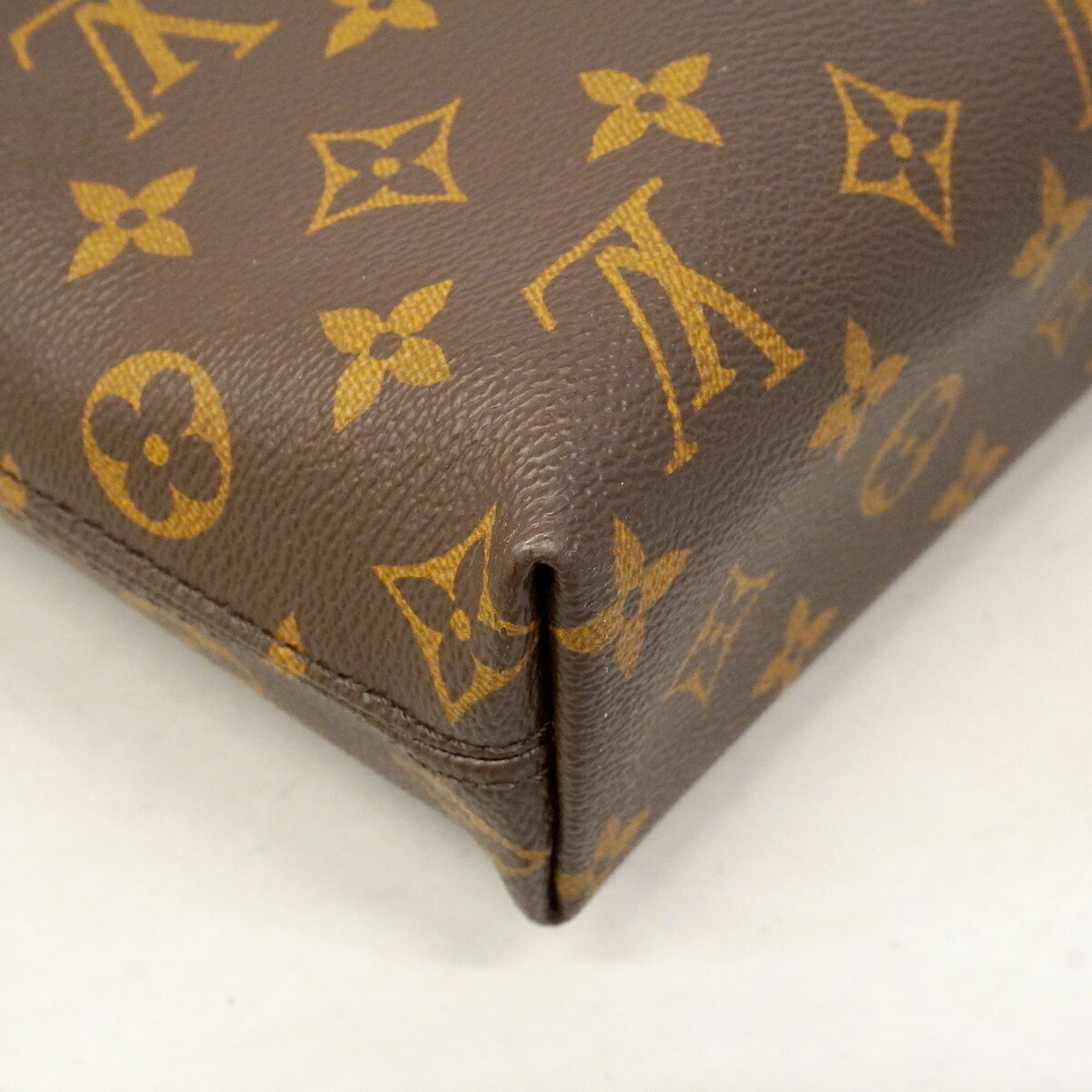 Louis Vuitton Black Brown Briefcase (Pre-Owned)