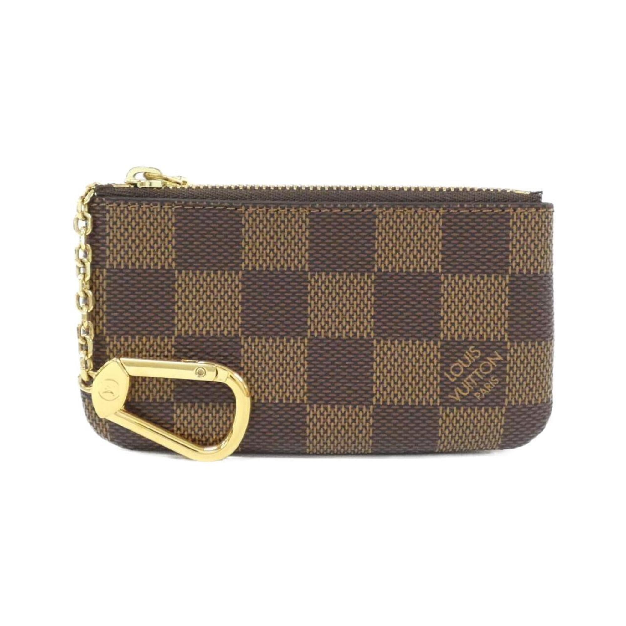 Louis Vuitton Ebene Coated Canvas Coin Purse/Coin Case (Pre-Owned)