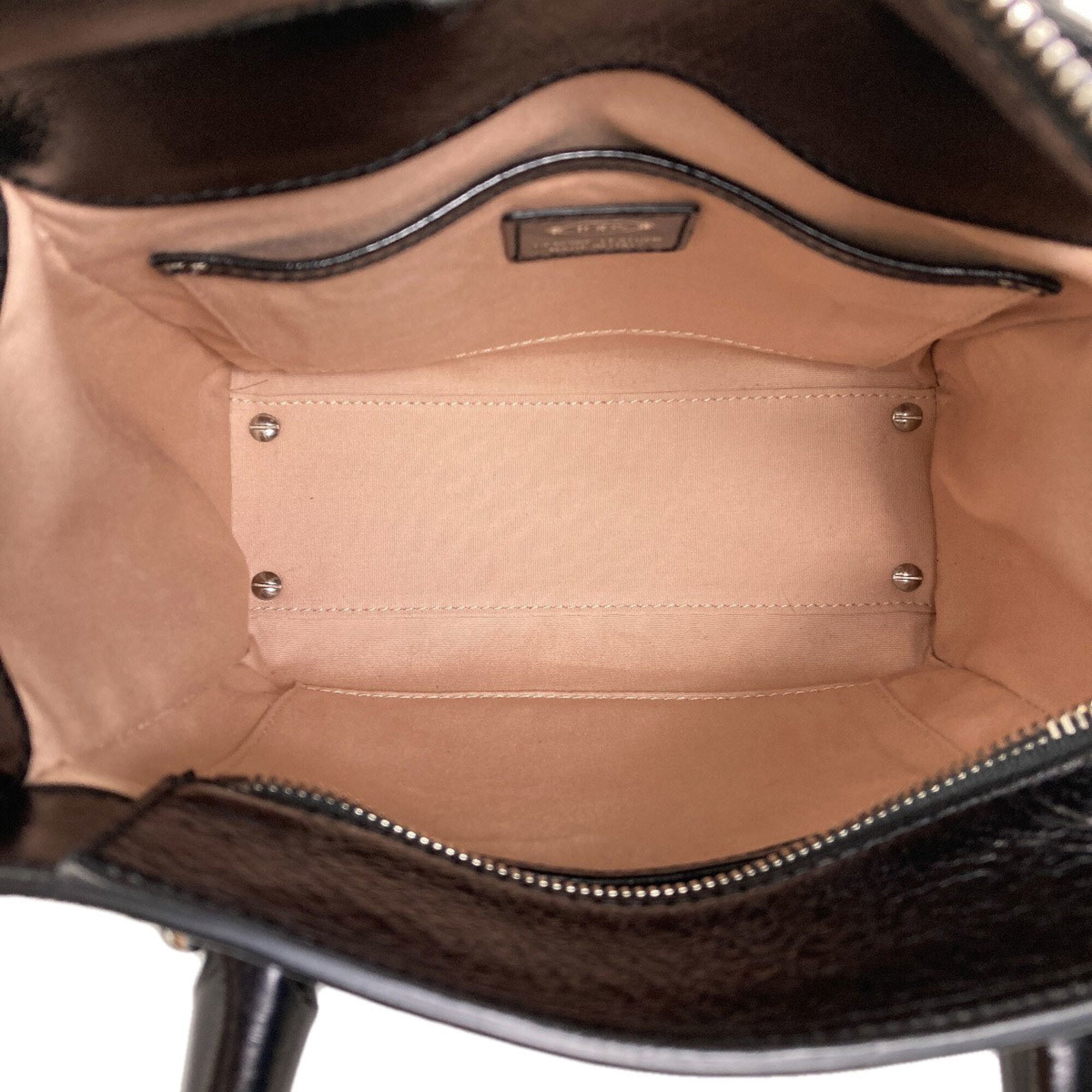 Tod's Black Leather Handbag (Pre-Owned)