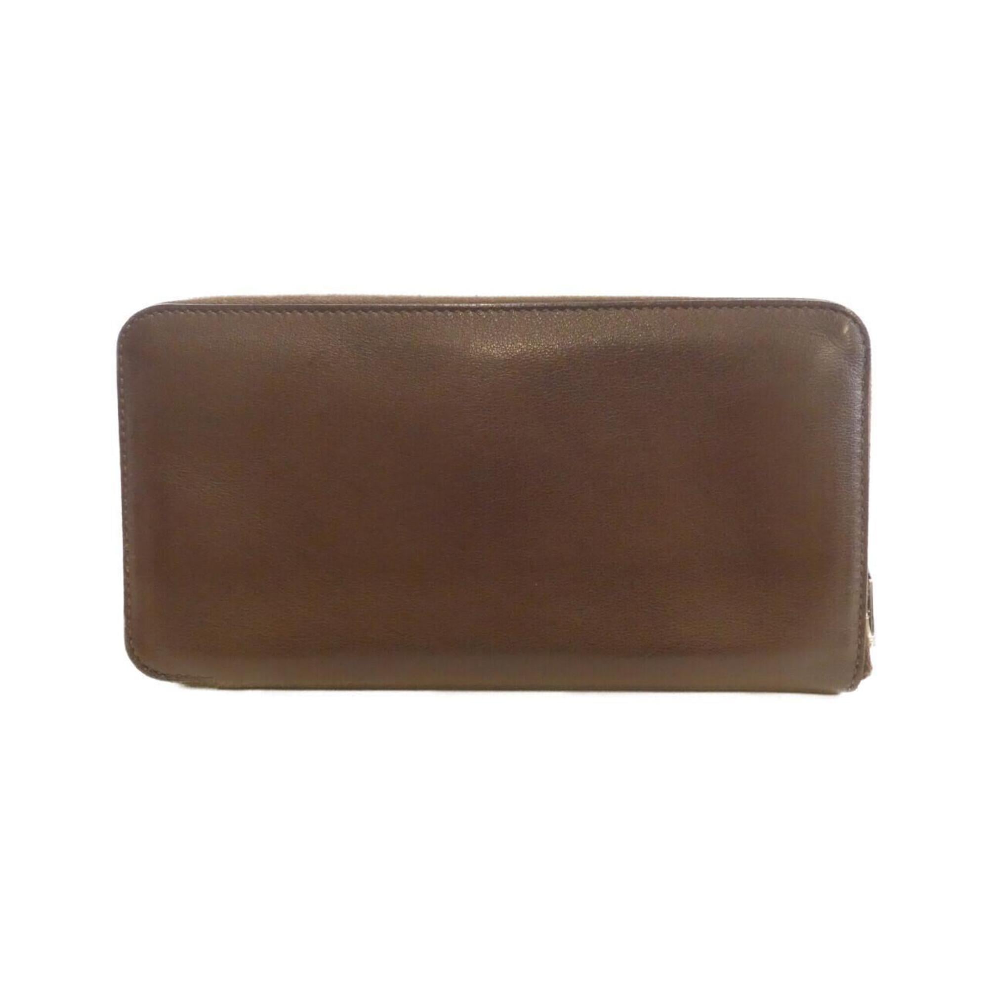 Hermes Brown Long Wallet (Bi-Fold) (Pre-Owned)