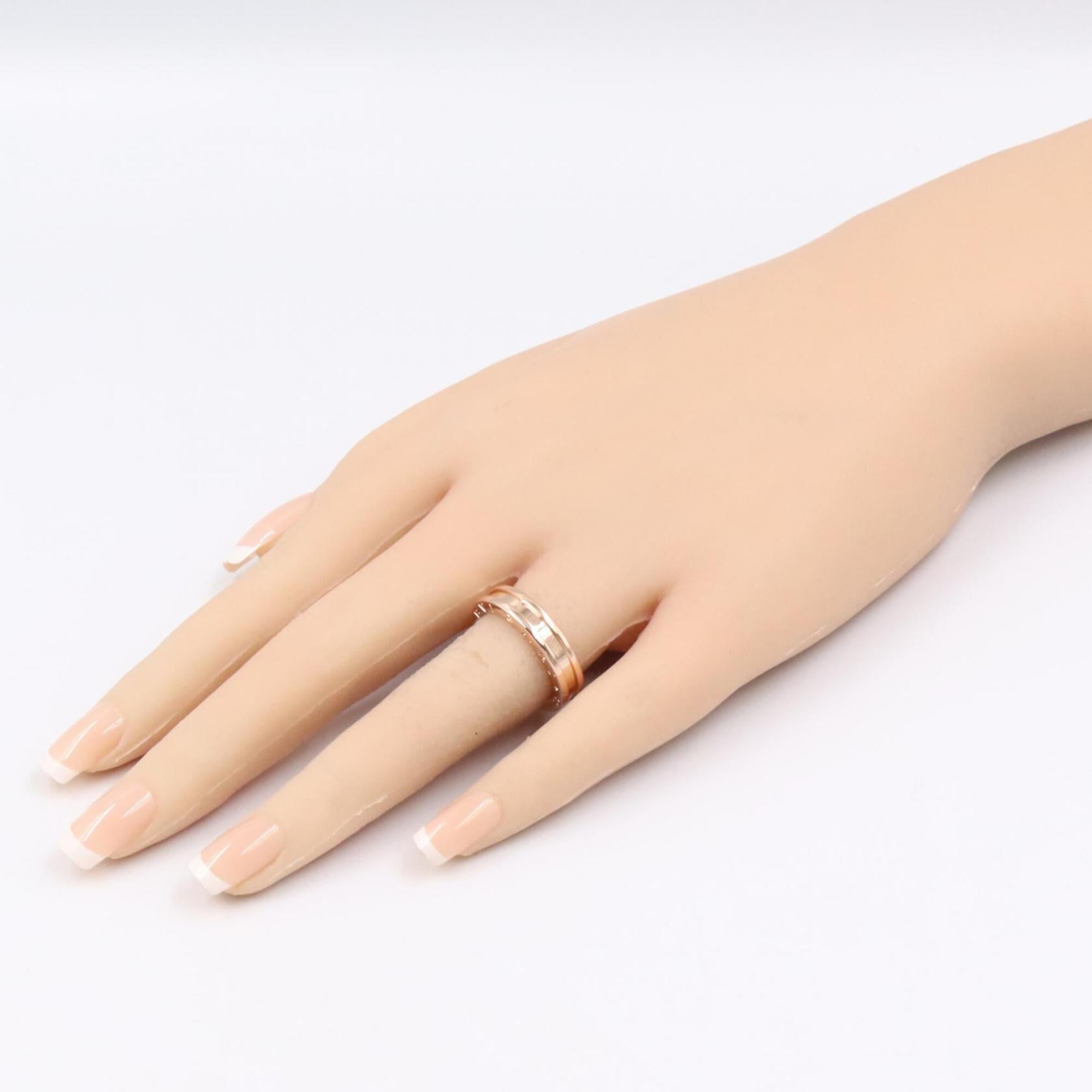 Bvlgari Gold Pink Gold (18K) Band Ring (Pre-Owned)