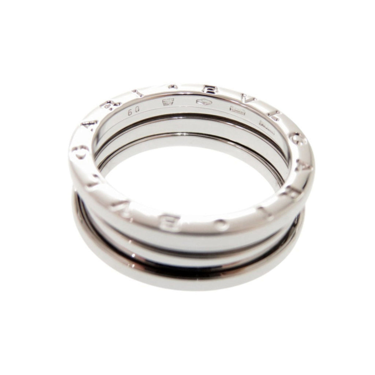 Bvlgari White Gold White Gold (18K) Band Ring (Pre-Owned)