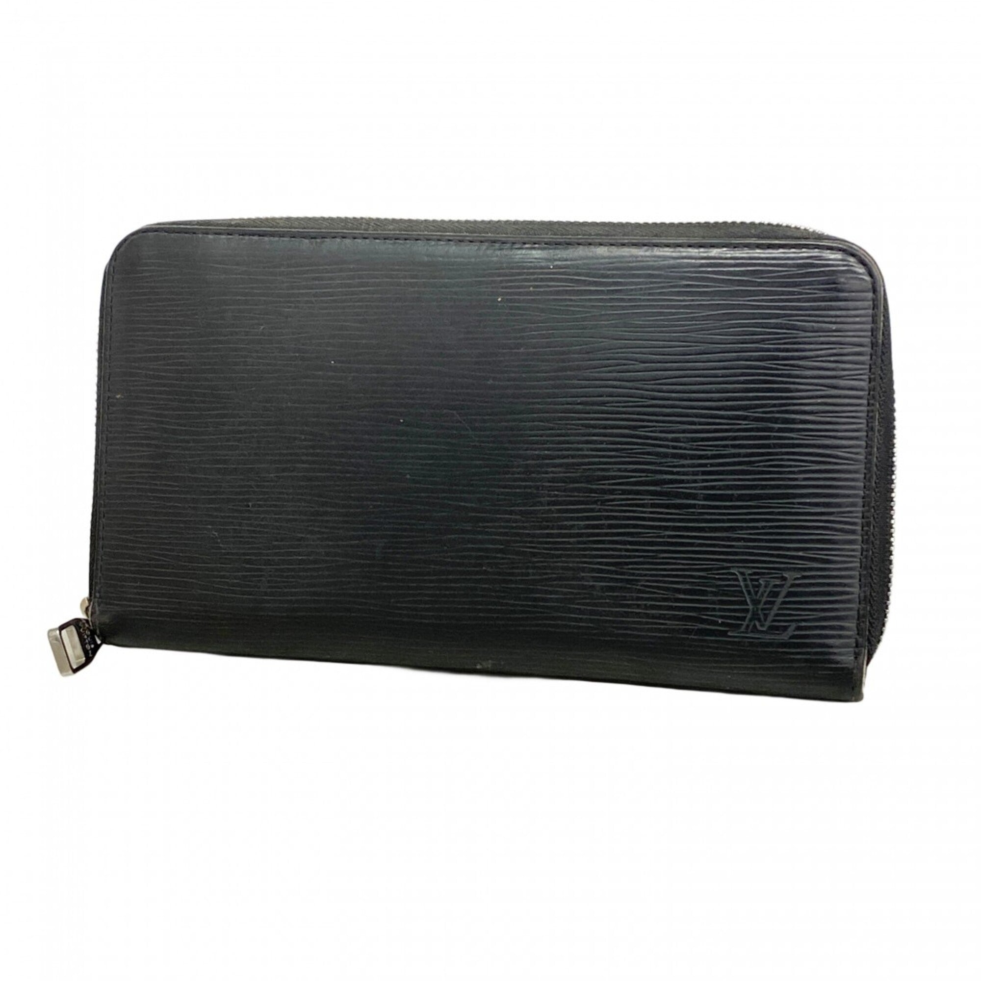 Louis Vuitton Noir Long Wallet (Bi-Fold) (Pre-Owned)