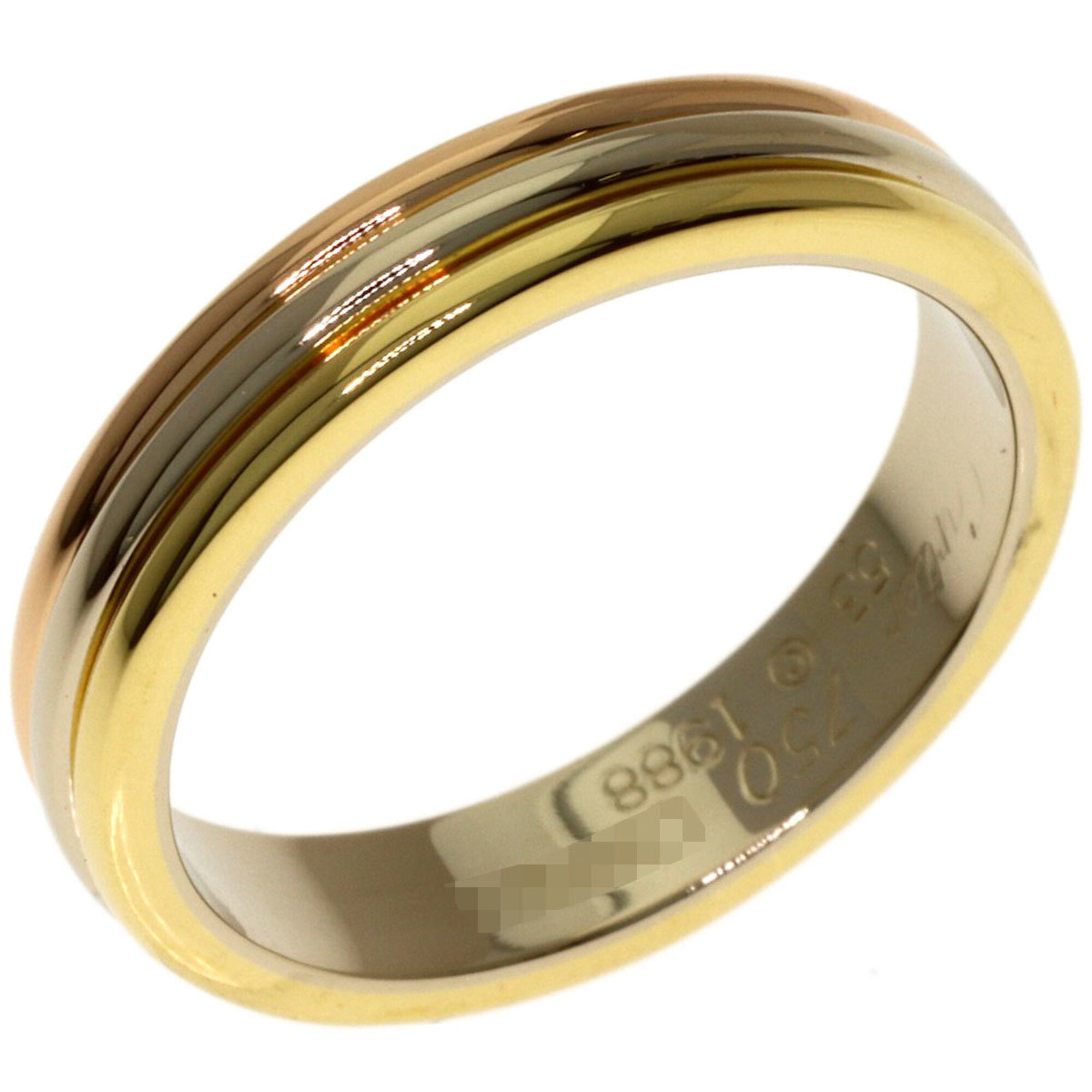 Cartier Yellow Gold (18K) Pink Gold (18K) White Gold (18K) Band Ring (Pre-Owned)