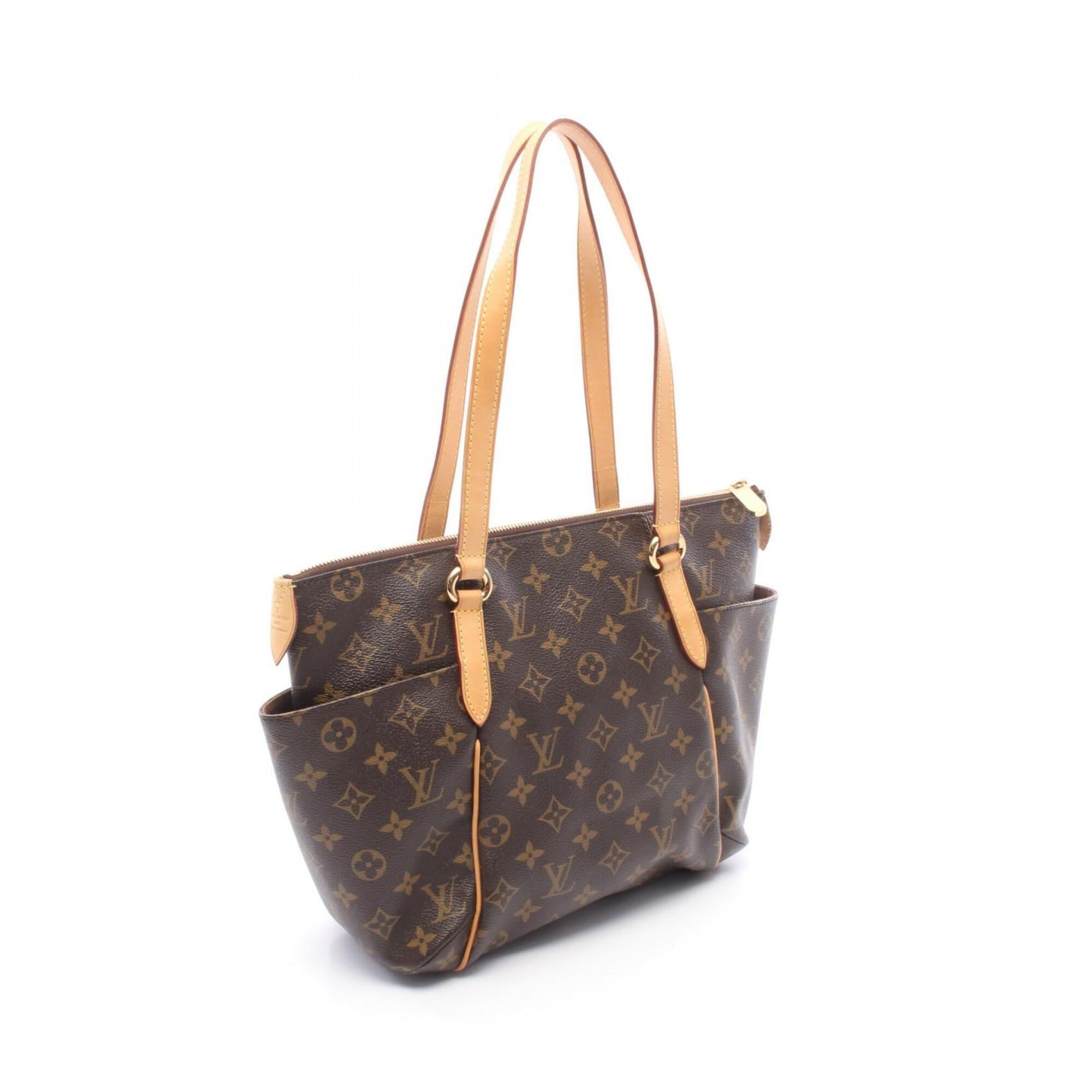 Louis Vuitton Brown Monogram Handbag Tote Bag (Pre-Owned)