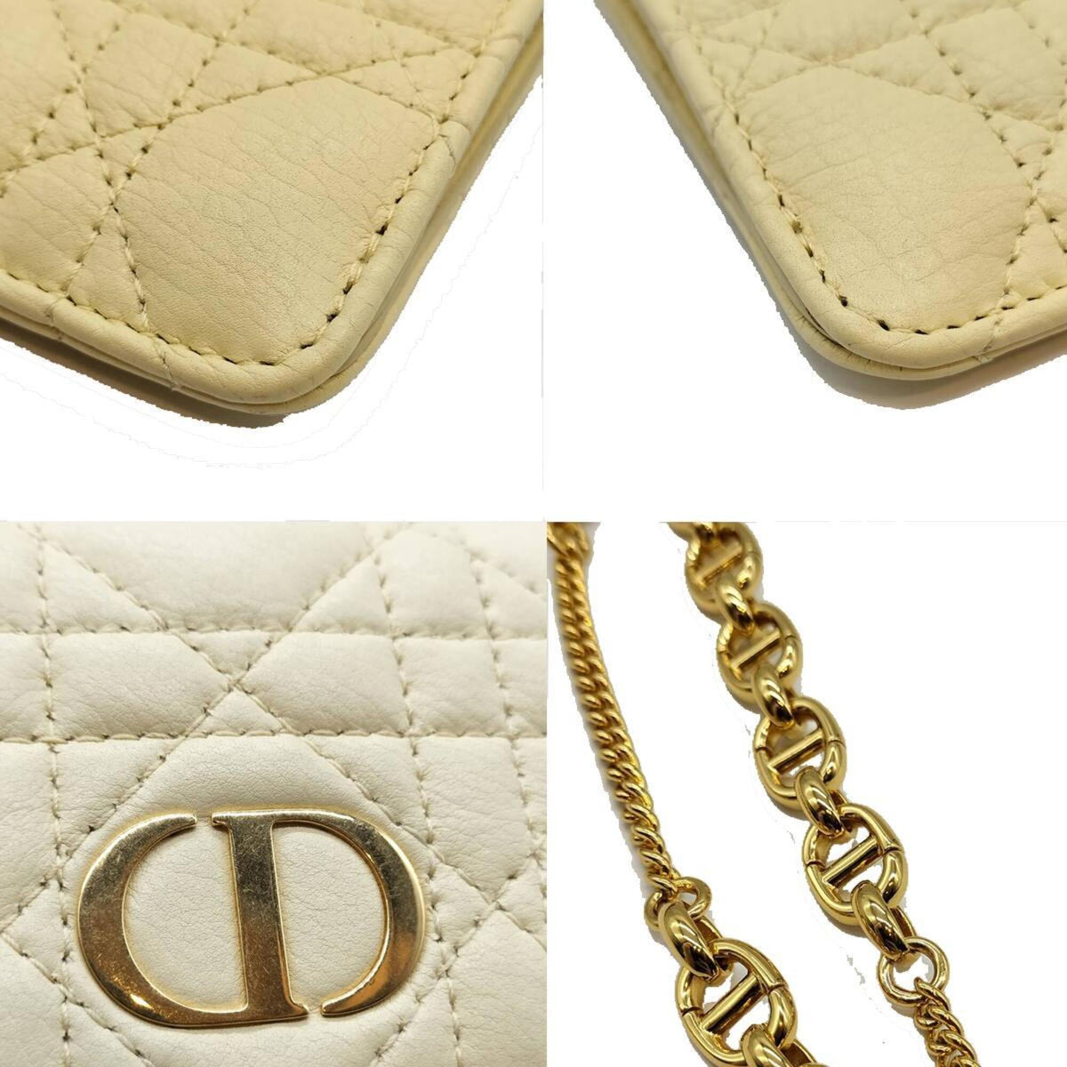 Christian Dior Yellow Pochette Shoulder Bag (Pre-Owned)