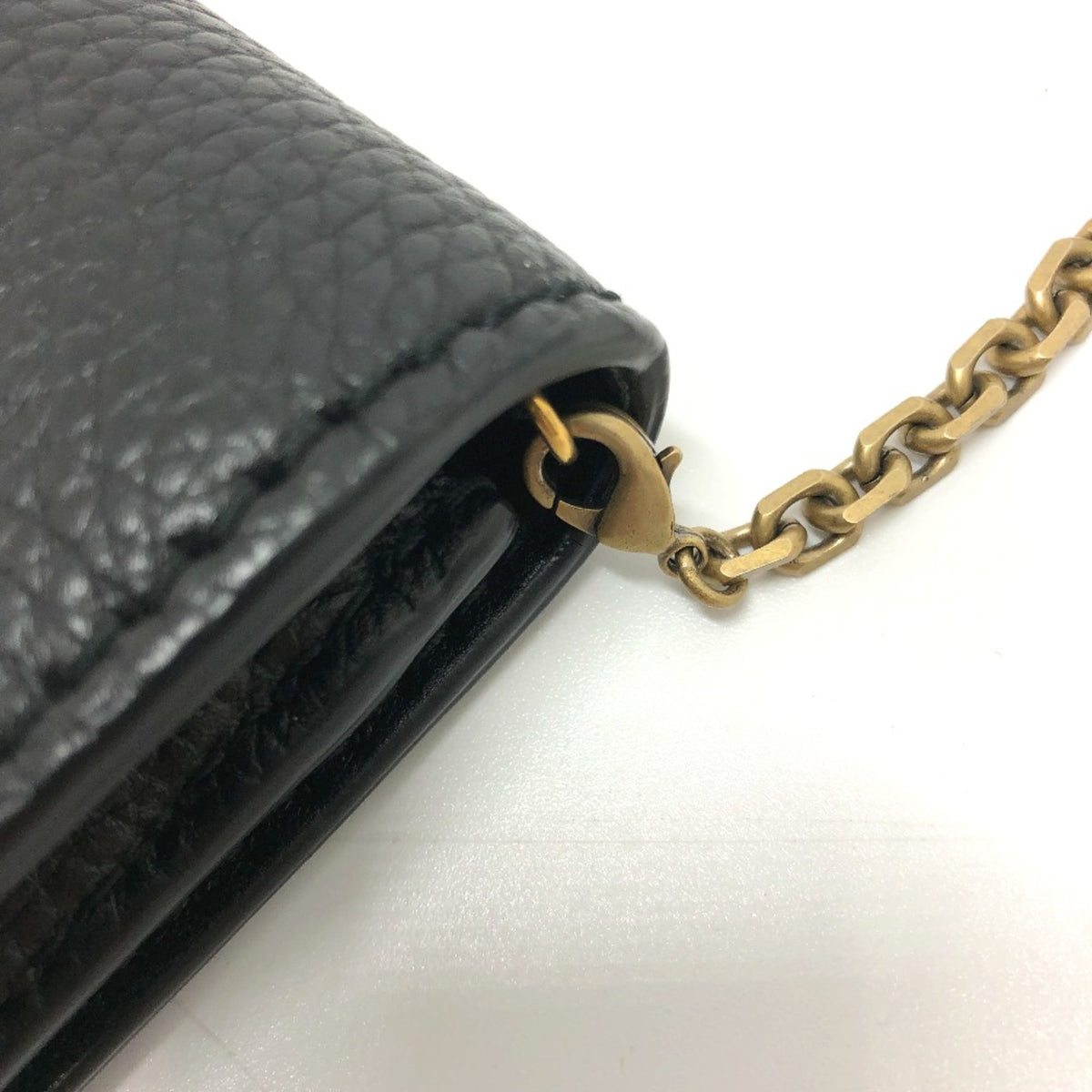 Christian Dior Black Leather Shoulder Bag (Pre-Owned)