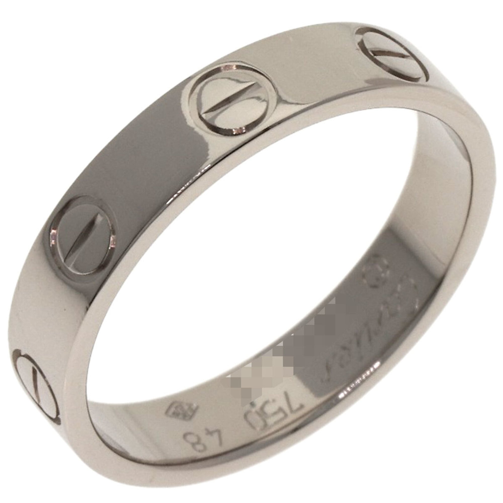 Cartier White Gold (18K) Band Ring (Pre-Owned)