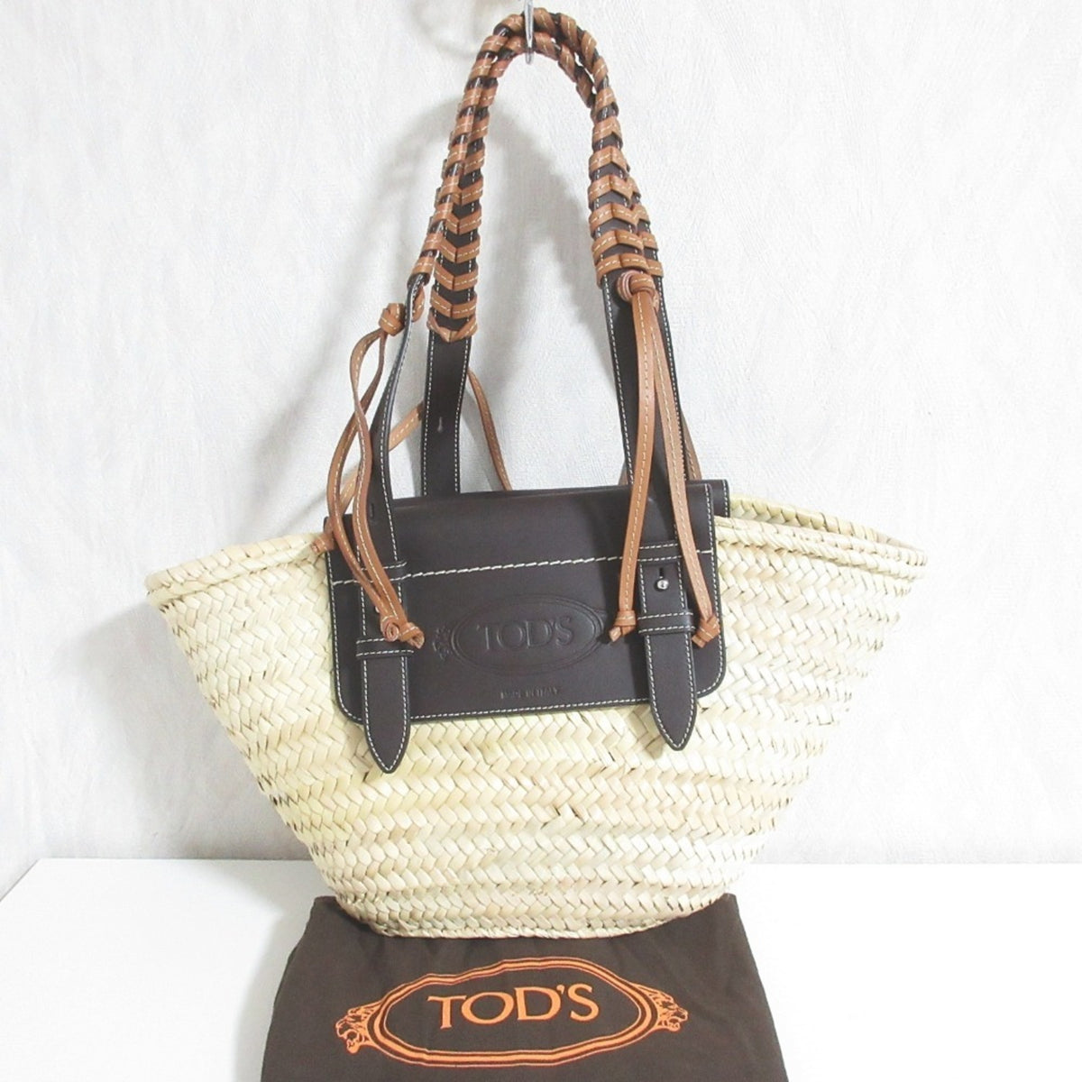 Tod's Brown Basket Shoulder Bag (Pre-Owned)