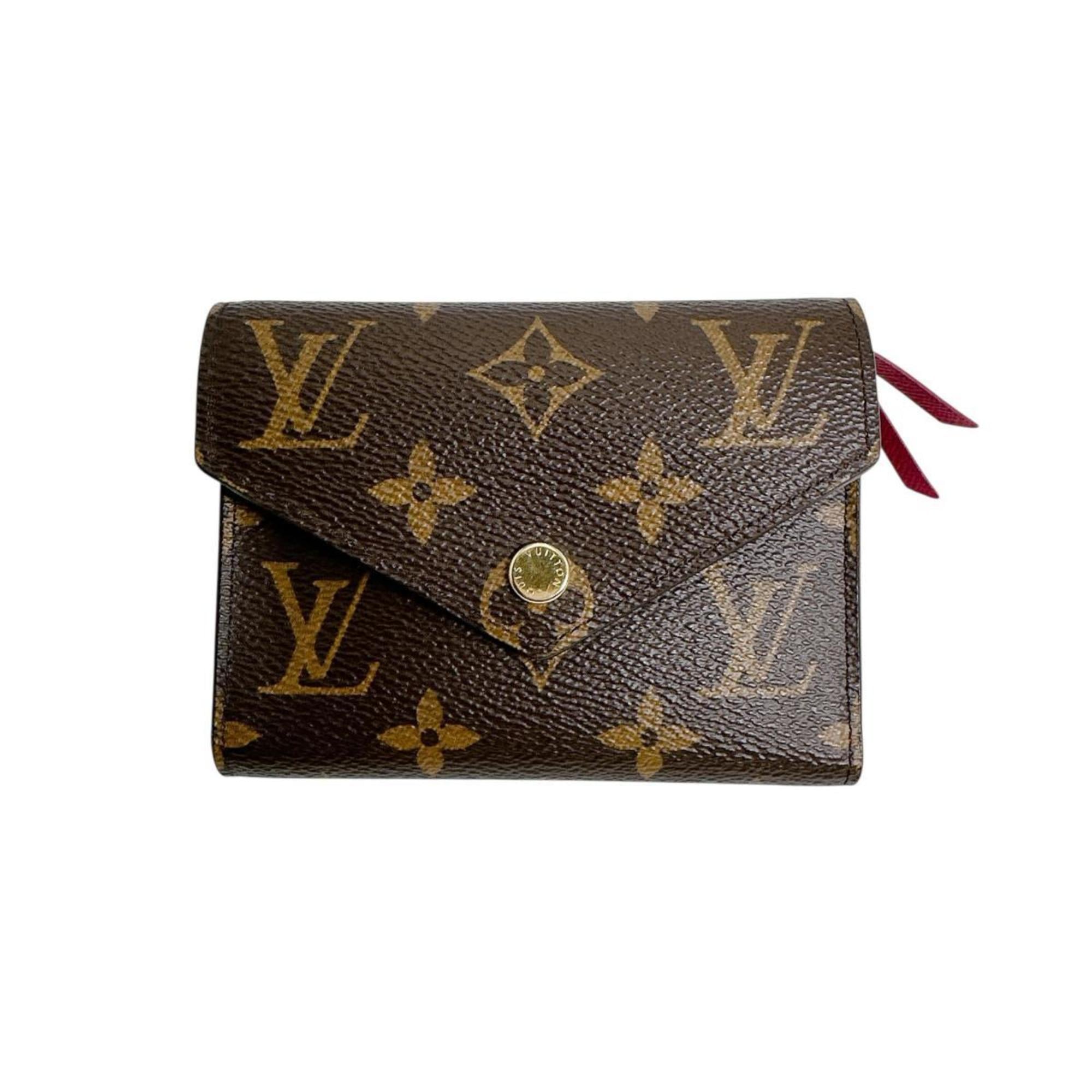 Louis Vuitton Brown Monogram Canvas Wallet (Bi-Fold) (Pre-Owned)