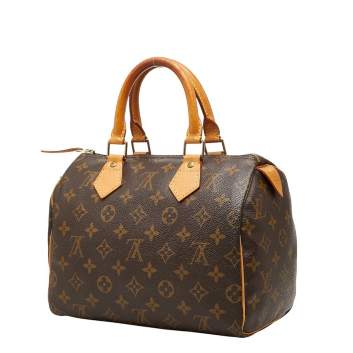 Louis Vuitton Brown Pvc Leather Boston Bag Handbag (Pre-Owned)