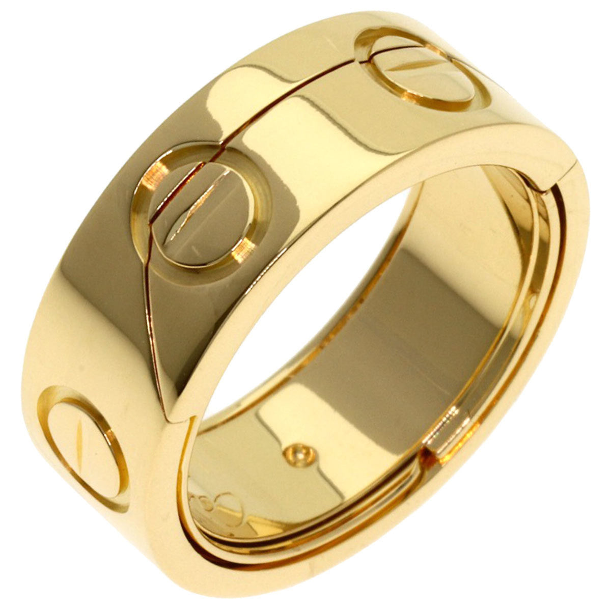 Cartier Love Yellow Gold (18K) Band Ring (Pre-Owned)