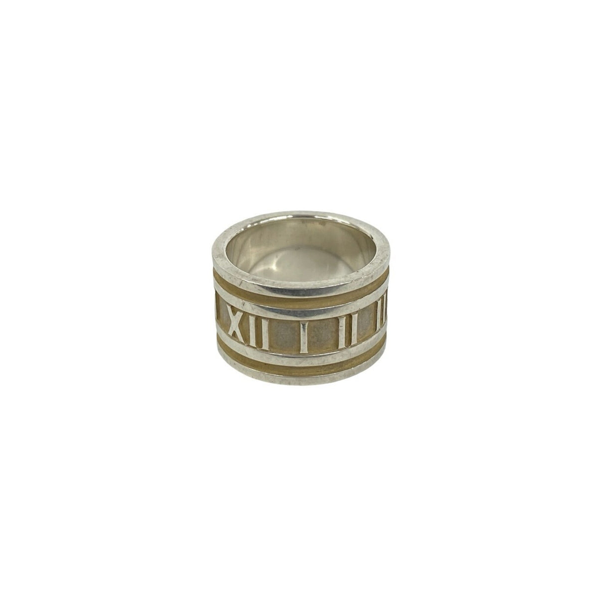 Tiffany Silver Silver 925 Band Ring (Pre-Owned)