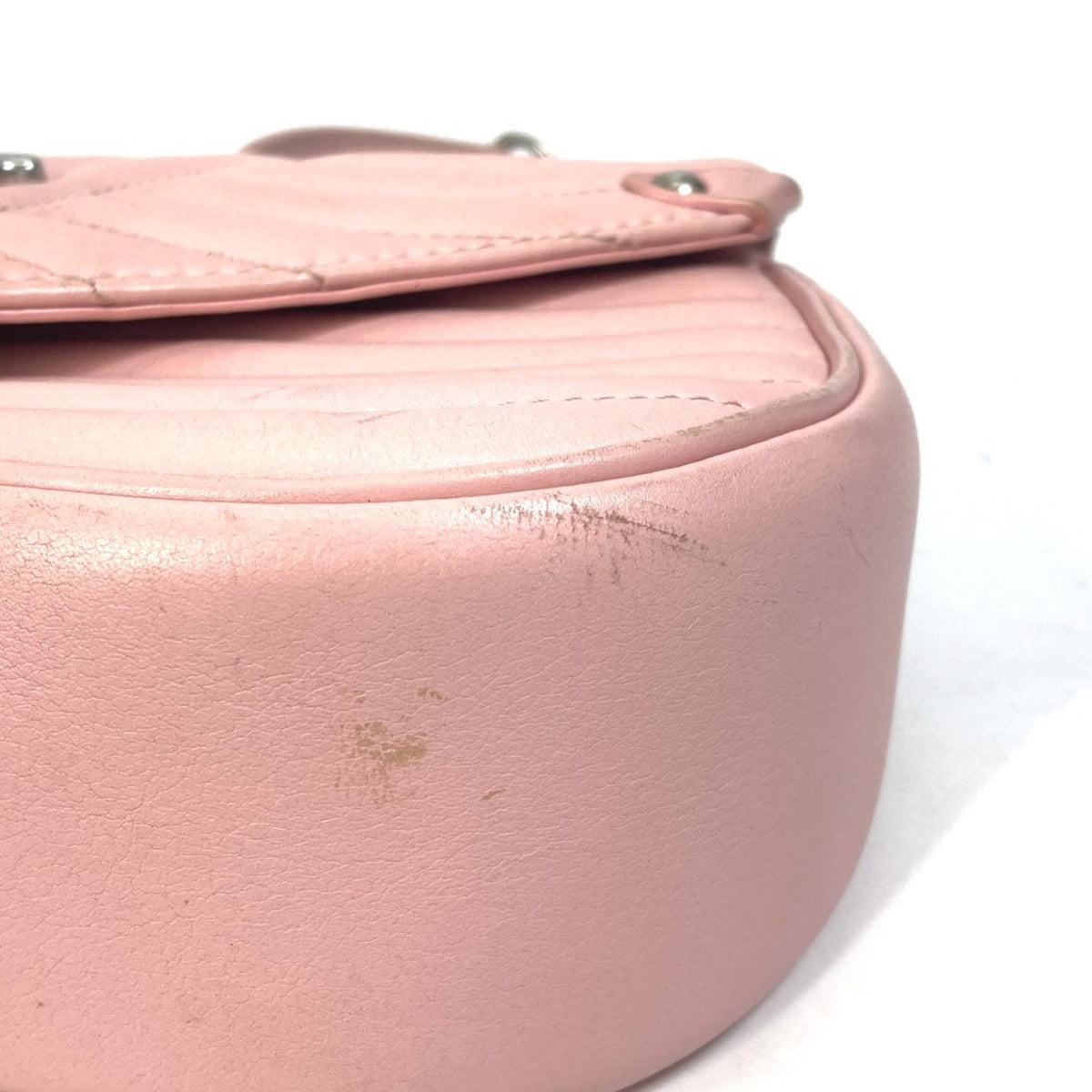Louis Vuitton Pink Leather Handbag Shoulder Bag (Pre-Owned)