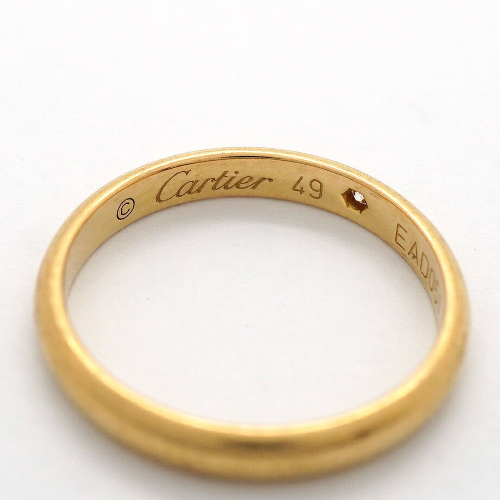 Cartier Yellow Gold (18K) Band Ring (Pre-Owned)