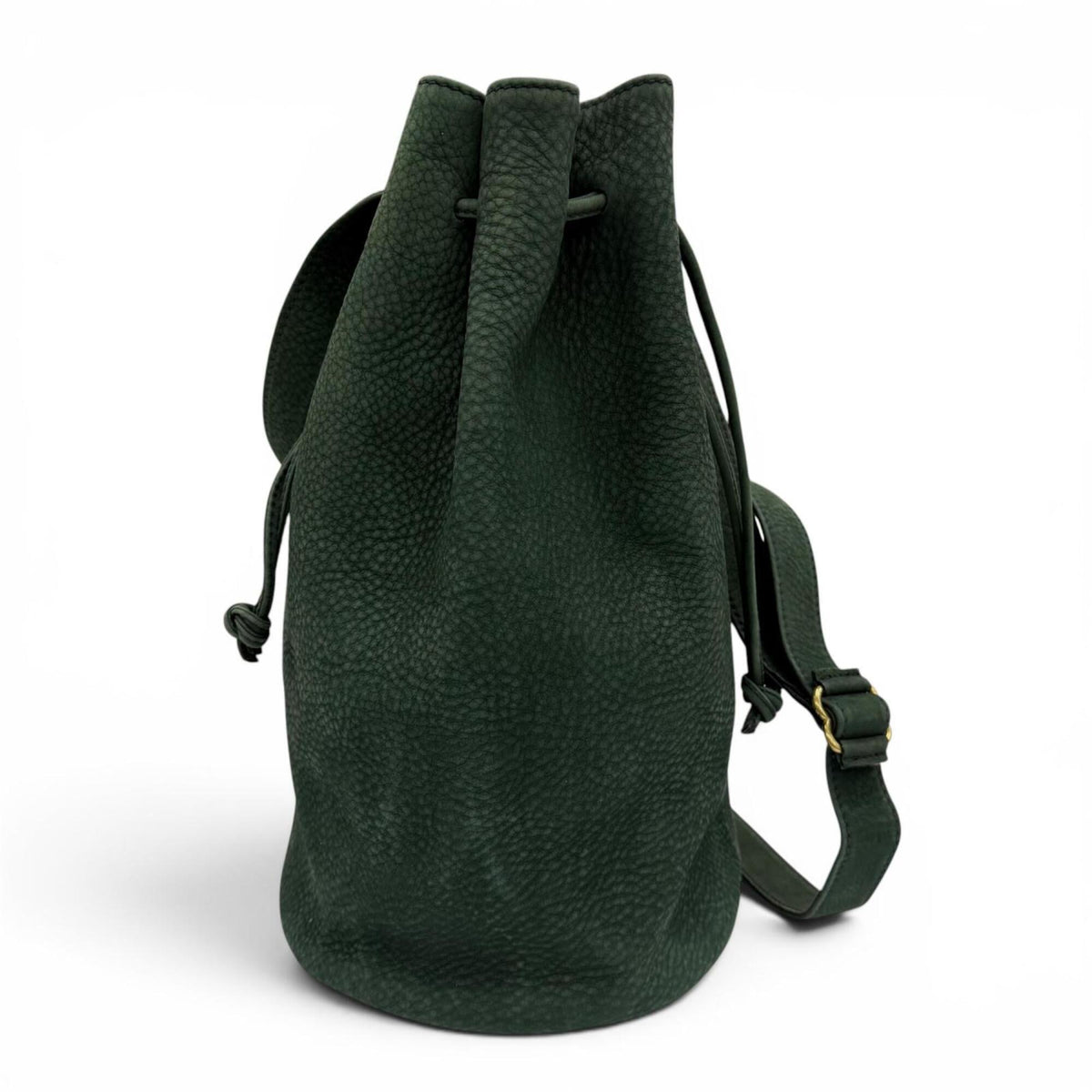 Coach Green Leather Shoulder Bag (Pre-Owned)