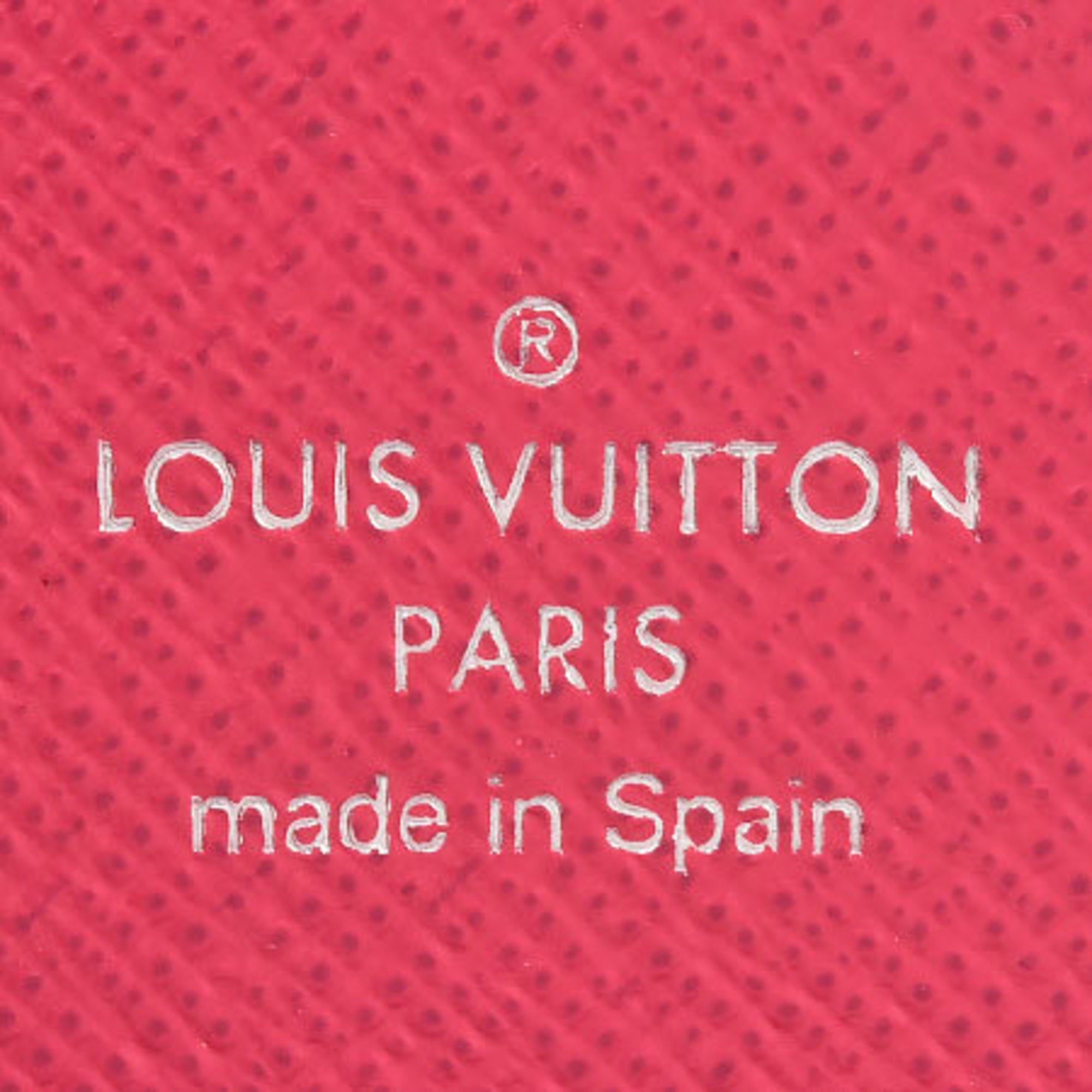 Louis Vuitton Epi Pink Epi Leather Long Wallet (Bi-Fold) (Pre-Owned)