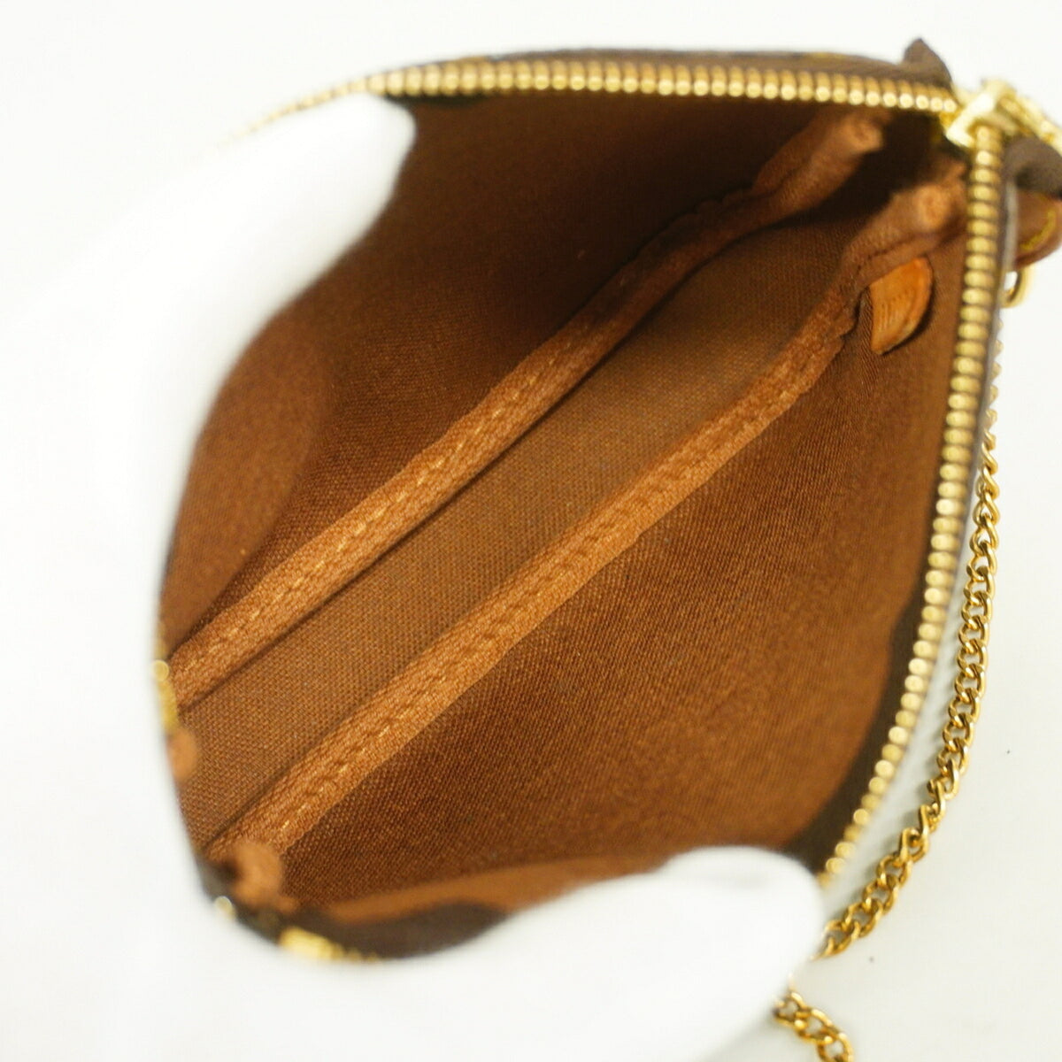 Louis Vuitton Brown Pouch (Pre-Owned)