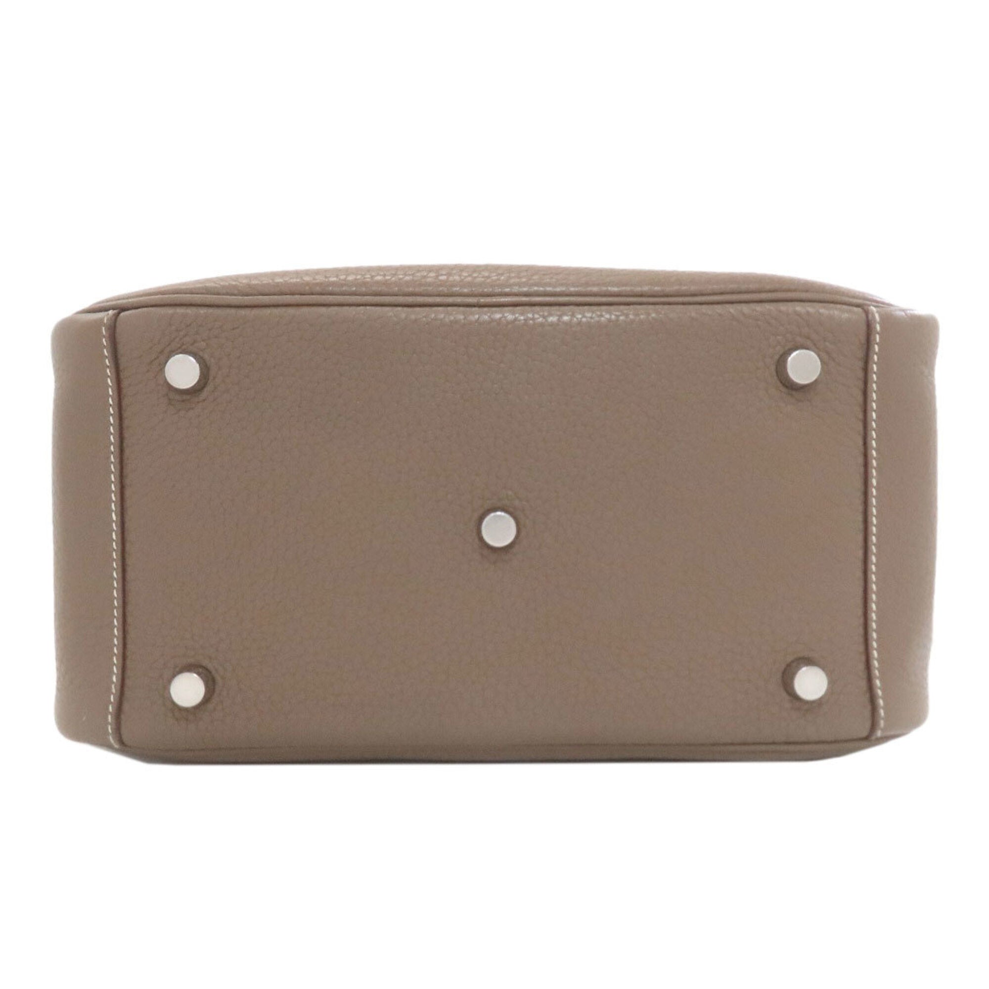 Hermes Etoupe Gray Handbag (Pre-Owned)