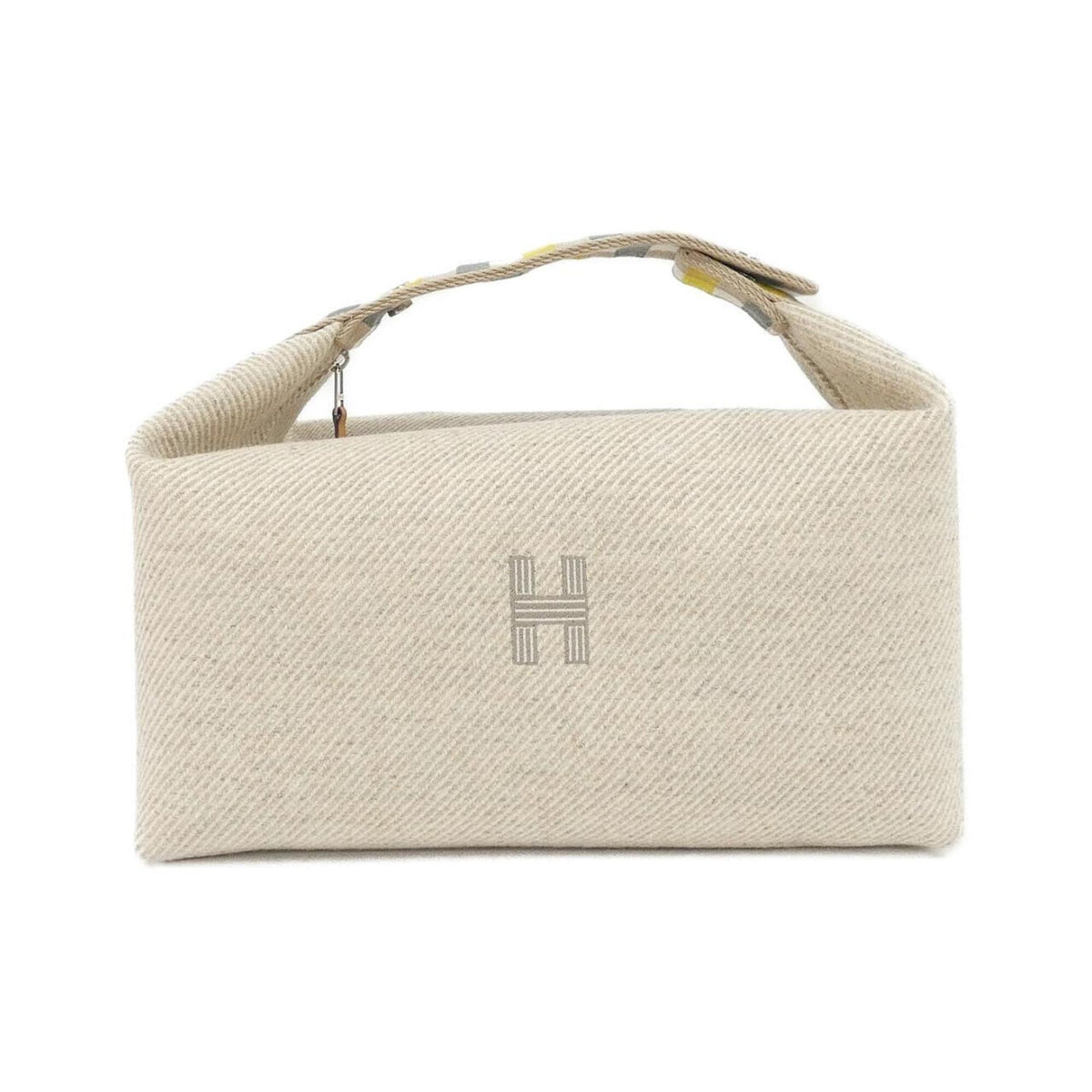 Hermes Beige Wool Pouch (Pre-Owned)