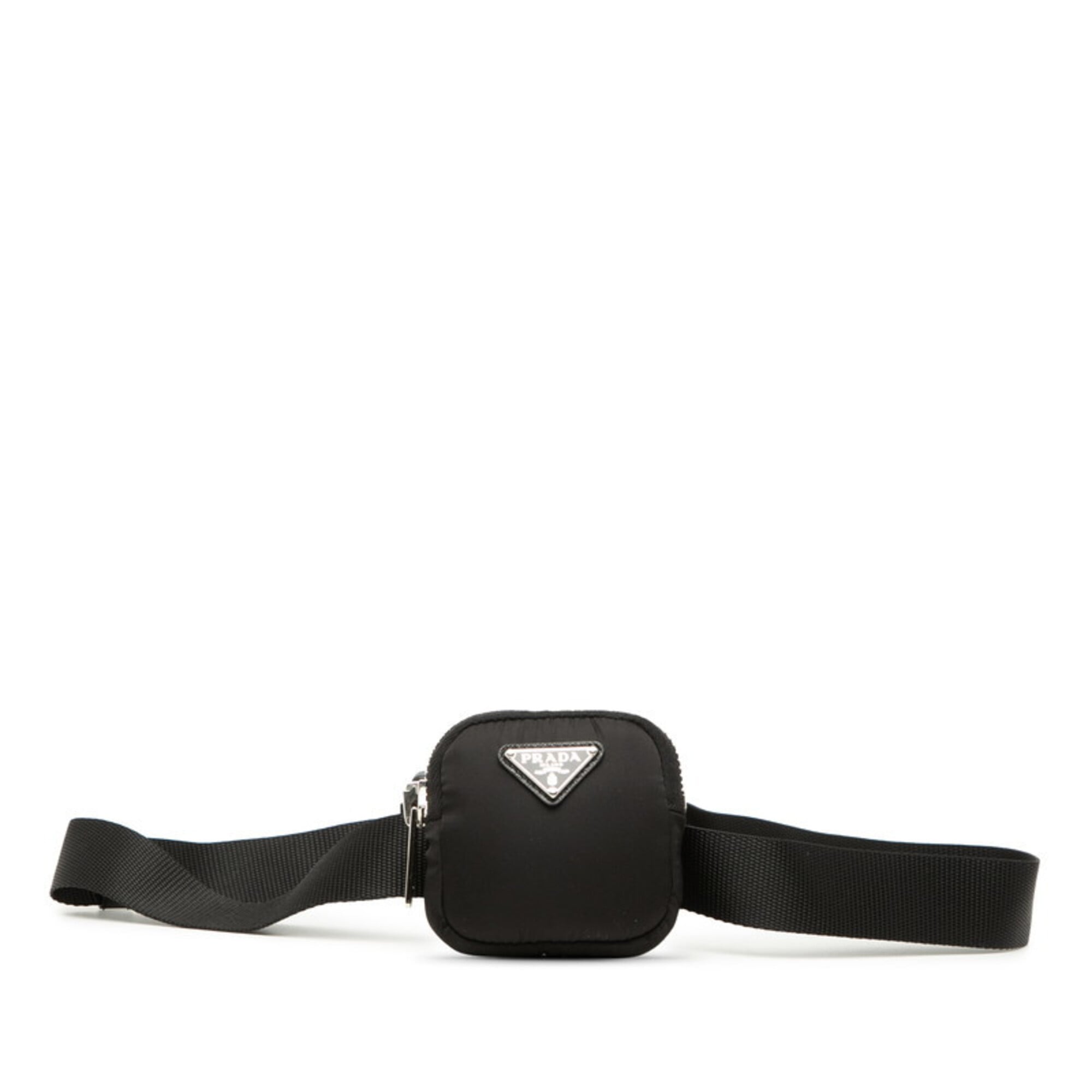 Prada Black Nylon Fanny Pack Sling Bag (Pre-Owned)