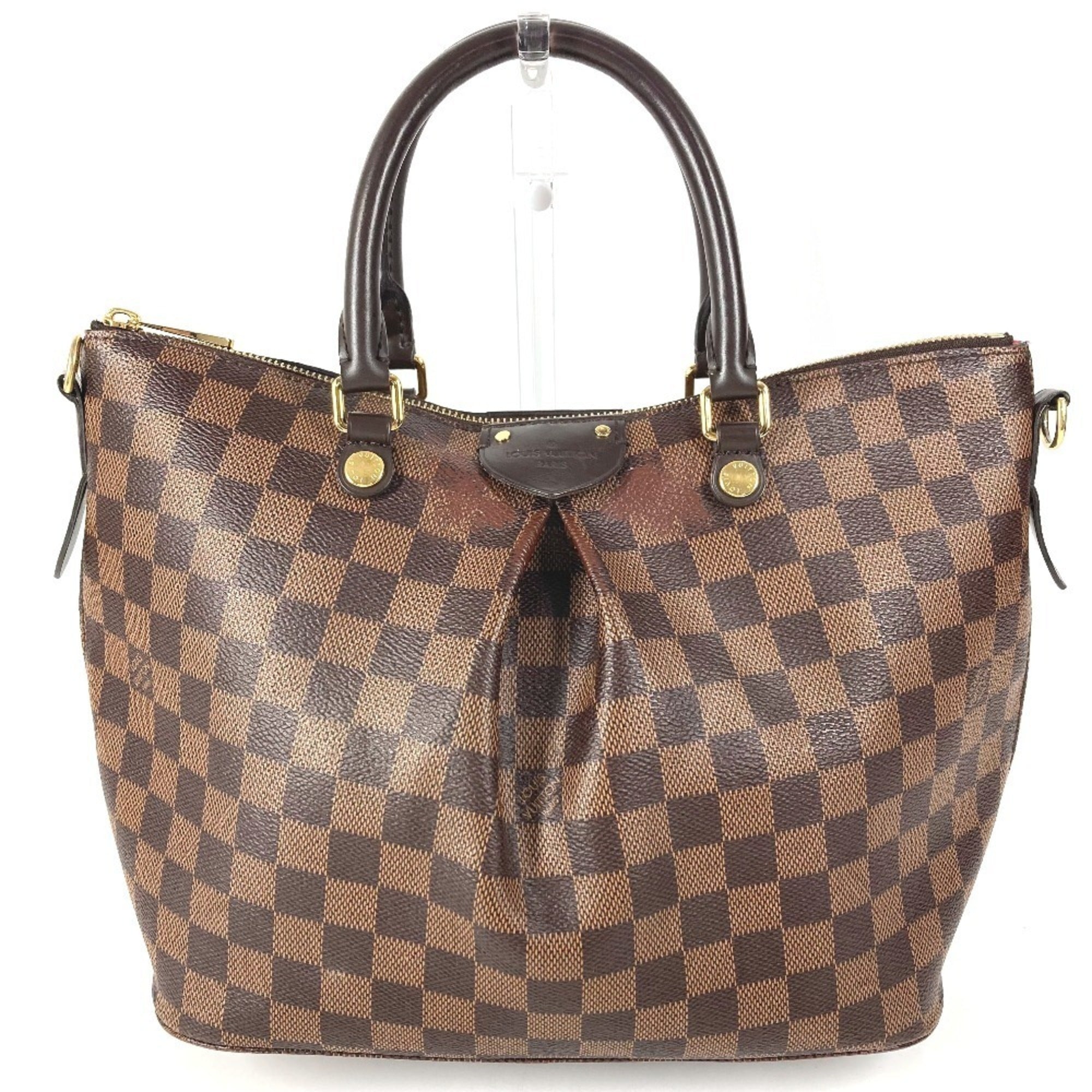 Louis Vuitton Brown Damier Canvas Handbag Tote Bag (Pre-Owned)