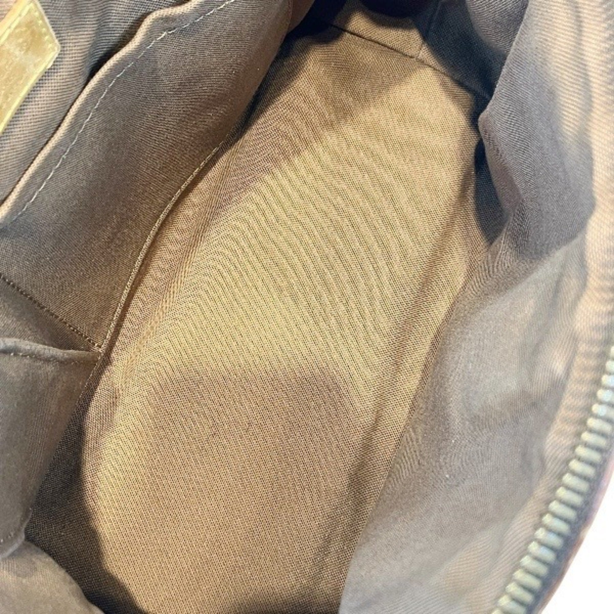 Louis Vuitton Brown Monogram Handbag Tote Bag (Pre-Owned)