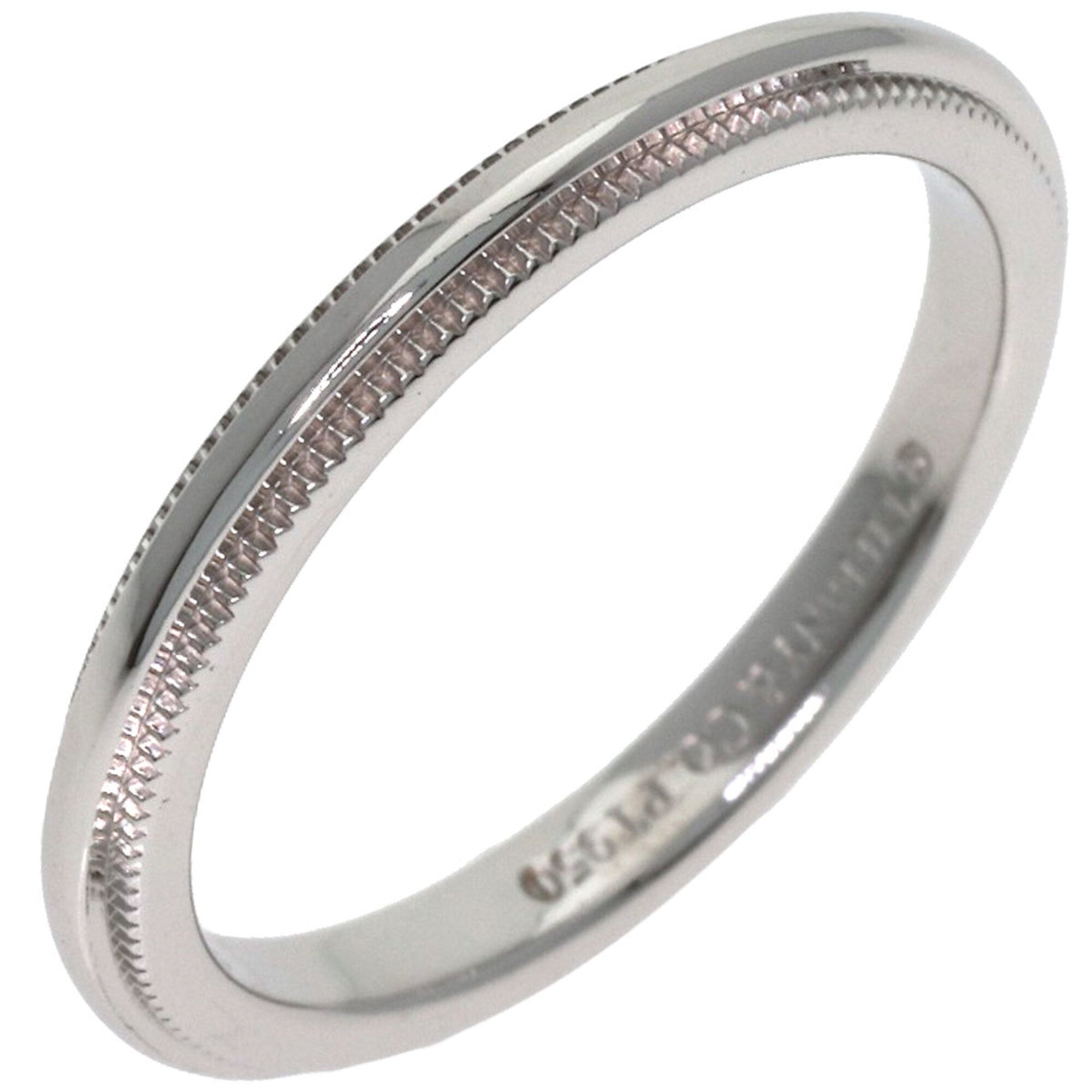 Tiffany Platinum 950 Band Ring (Pre-Owned)